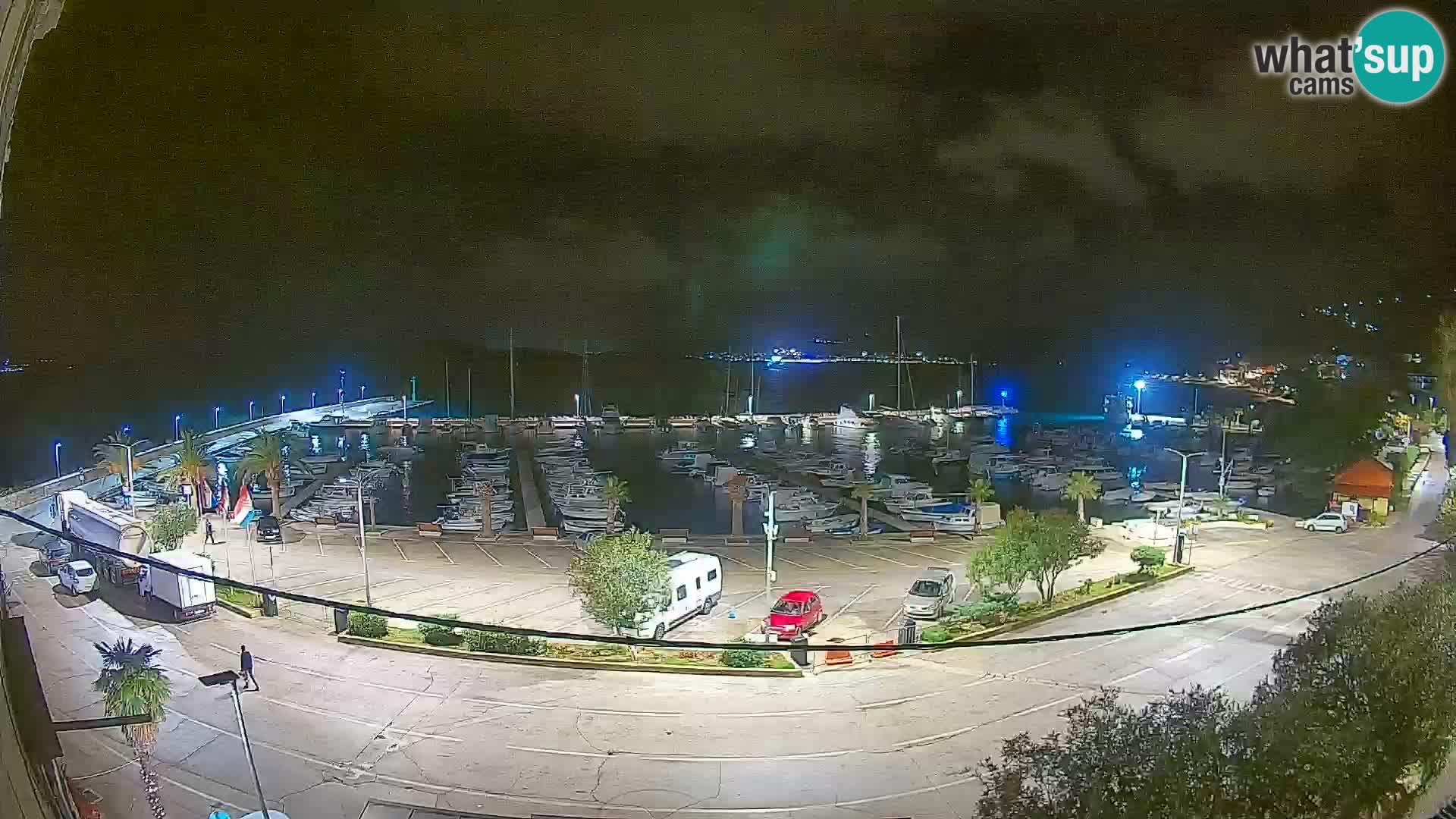 Webcam Orebić Uferpromenade – Fähre nach Korčula Live