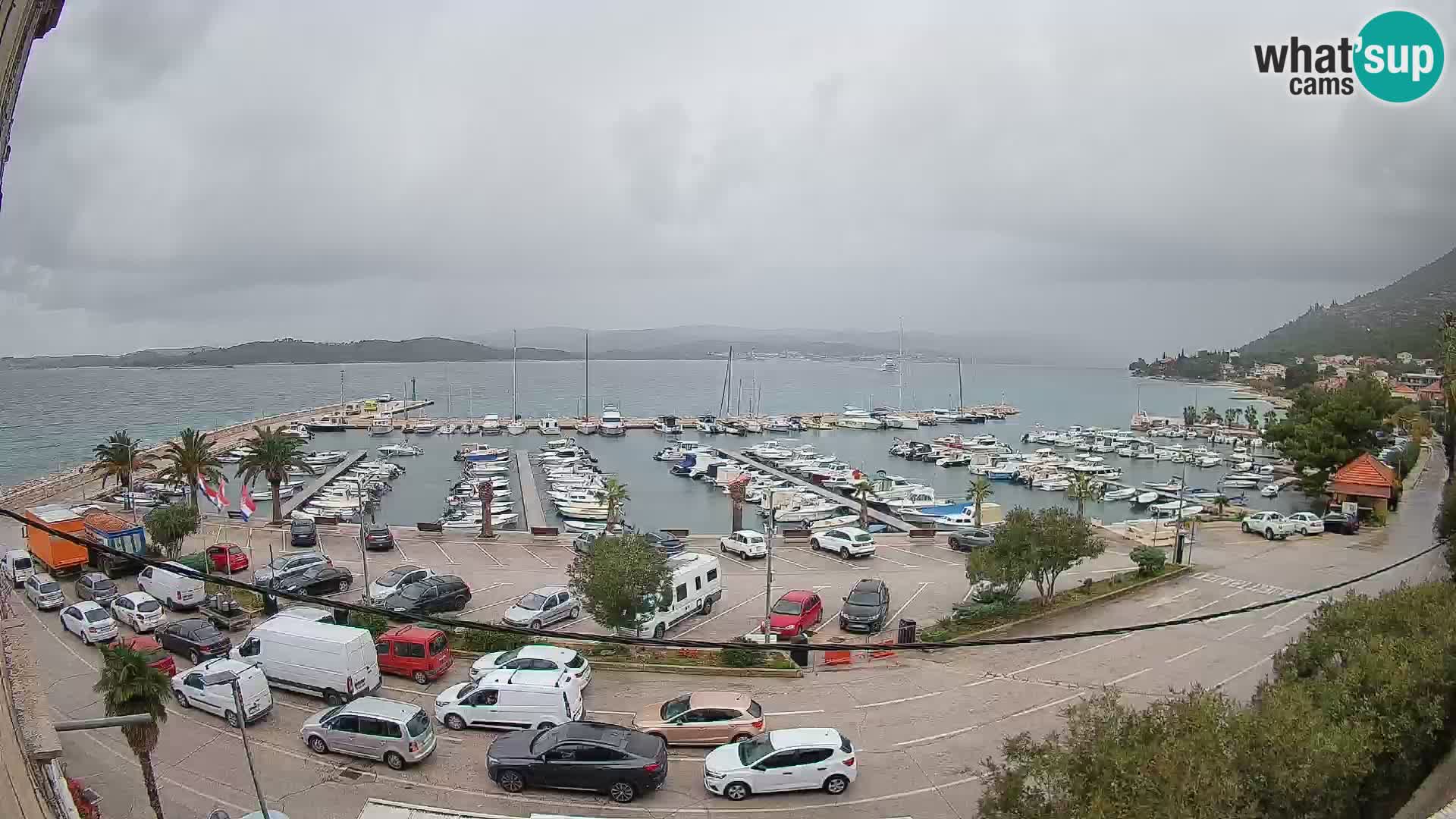 Webcam Orebić Uferpromenade – Fähre nach Korčula Live