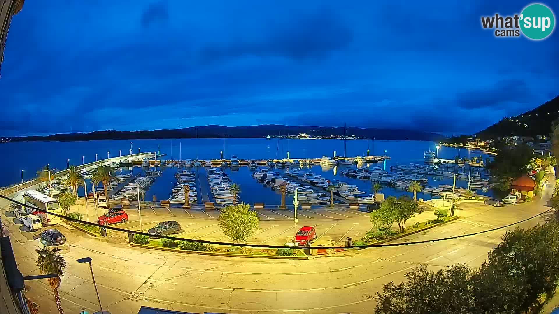 Webcam Orebić Riva – Ferry to Korčula Live