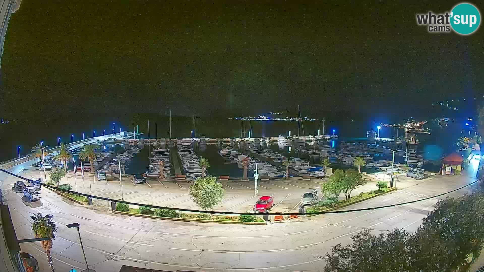 Webcam Orebić Riva – Ferry to Korčula Live