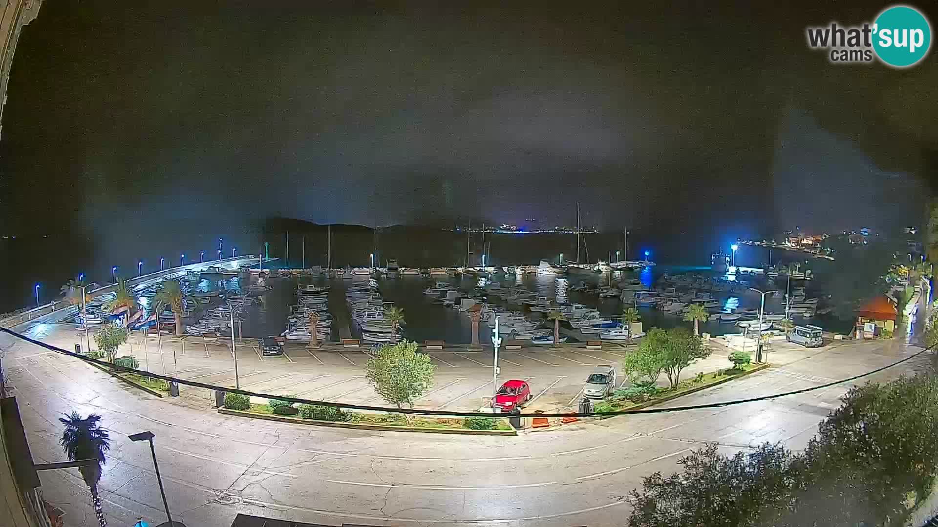 Webcam Orebić Riva – Ferry a Korčula en vivo