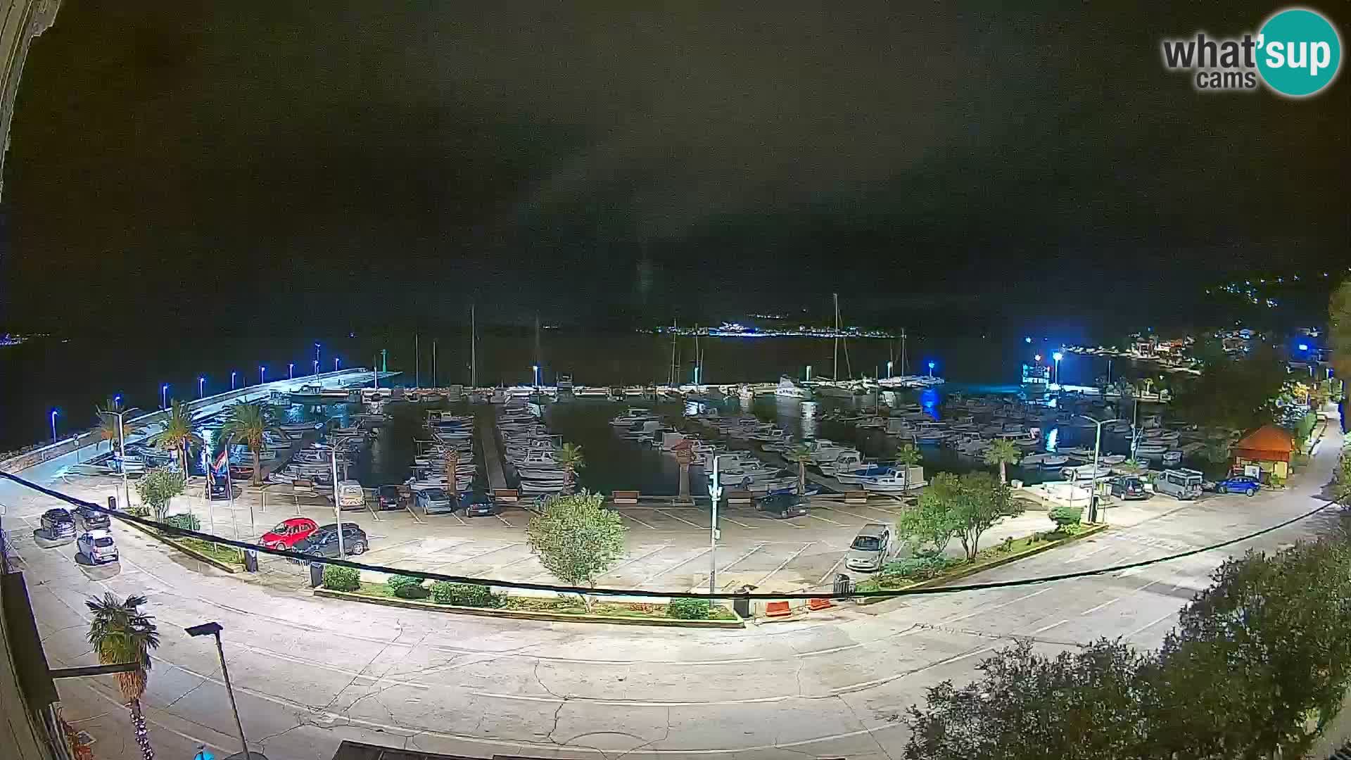 Webcam Orebić Uferpromenade – Fähre nach Korčula Live