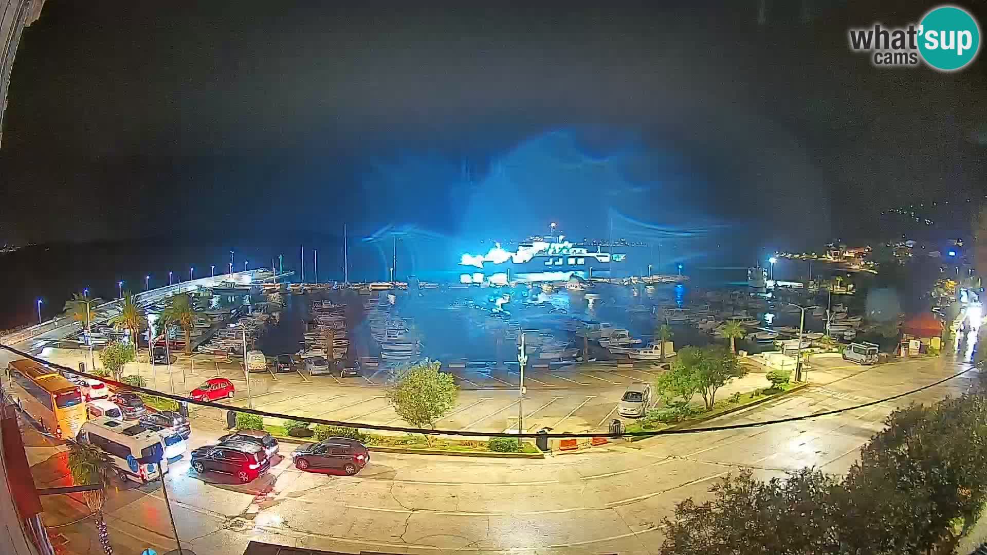 Webcam Orebić Uferpromenade – Fähre nach Korčula Live