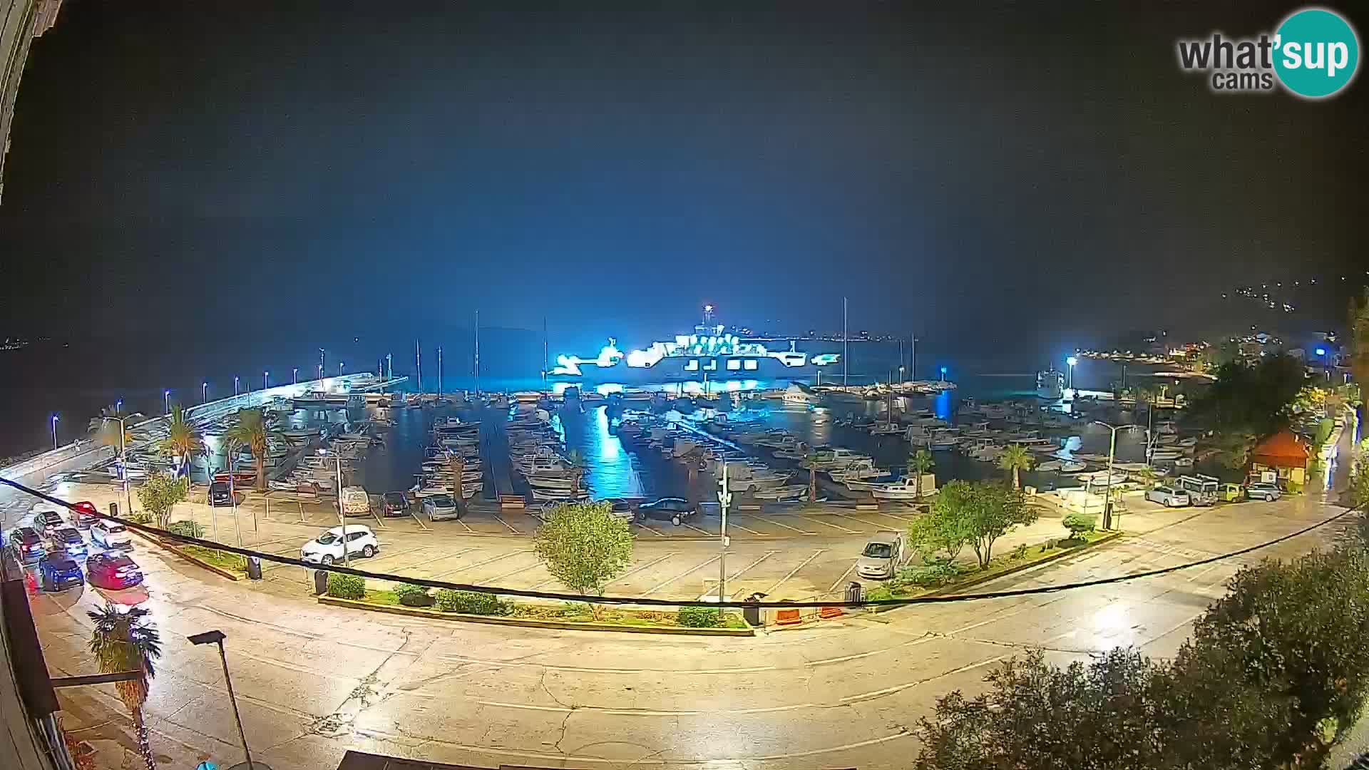 Webcam Orebić Riva – Ferry to Korčula Live