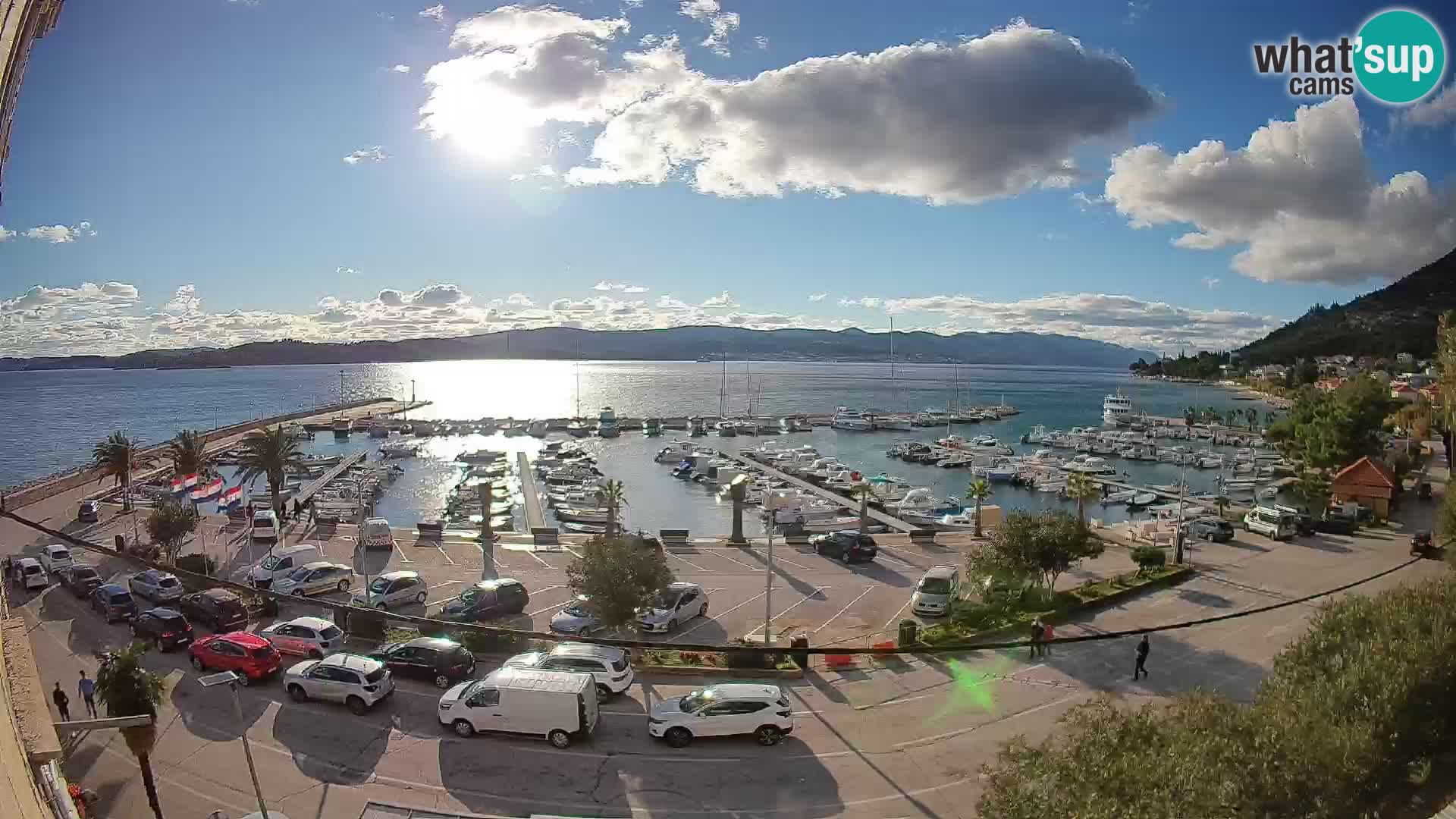 Webcam Sabbioncello Riva – Traghetto per Curzola in diretta