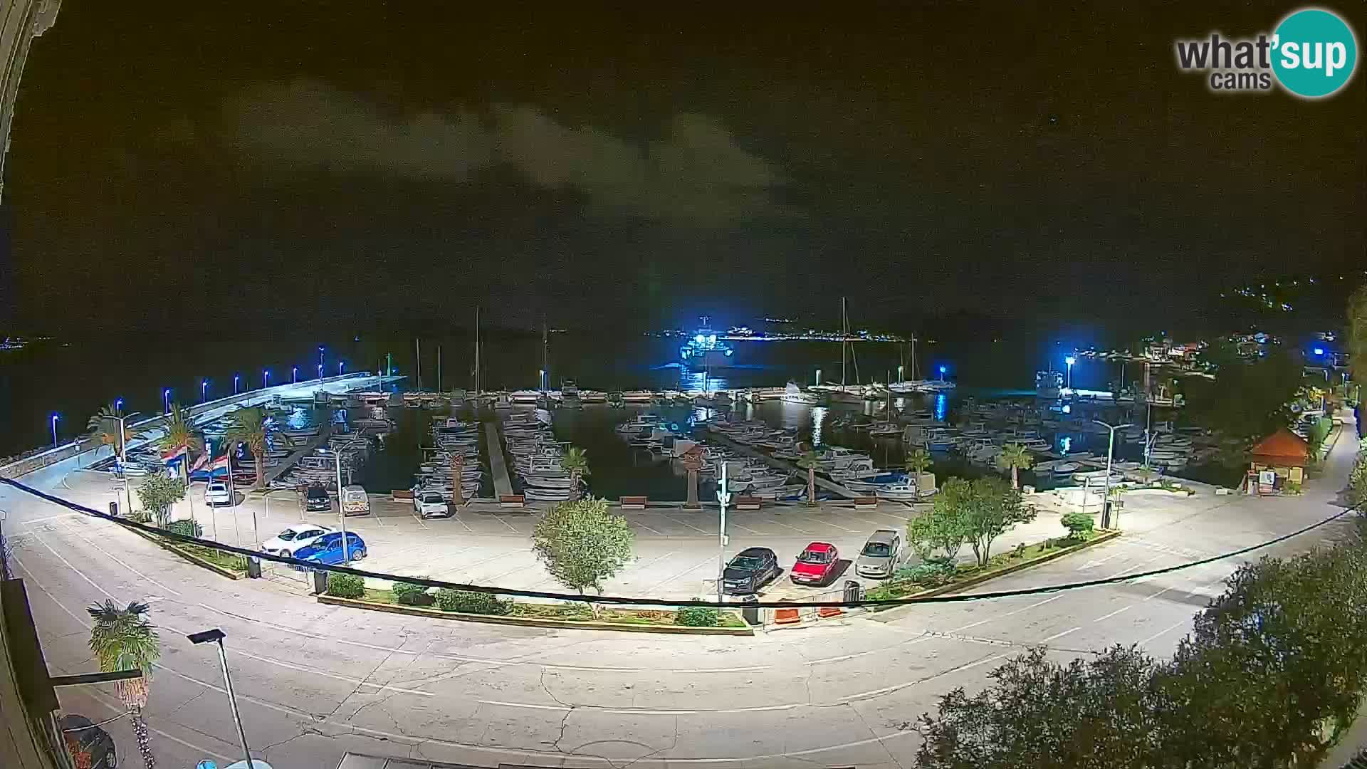 Webcam Orebić Riva – Ferry to Korčula Live