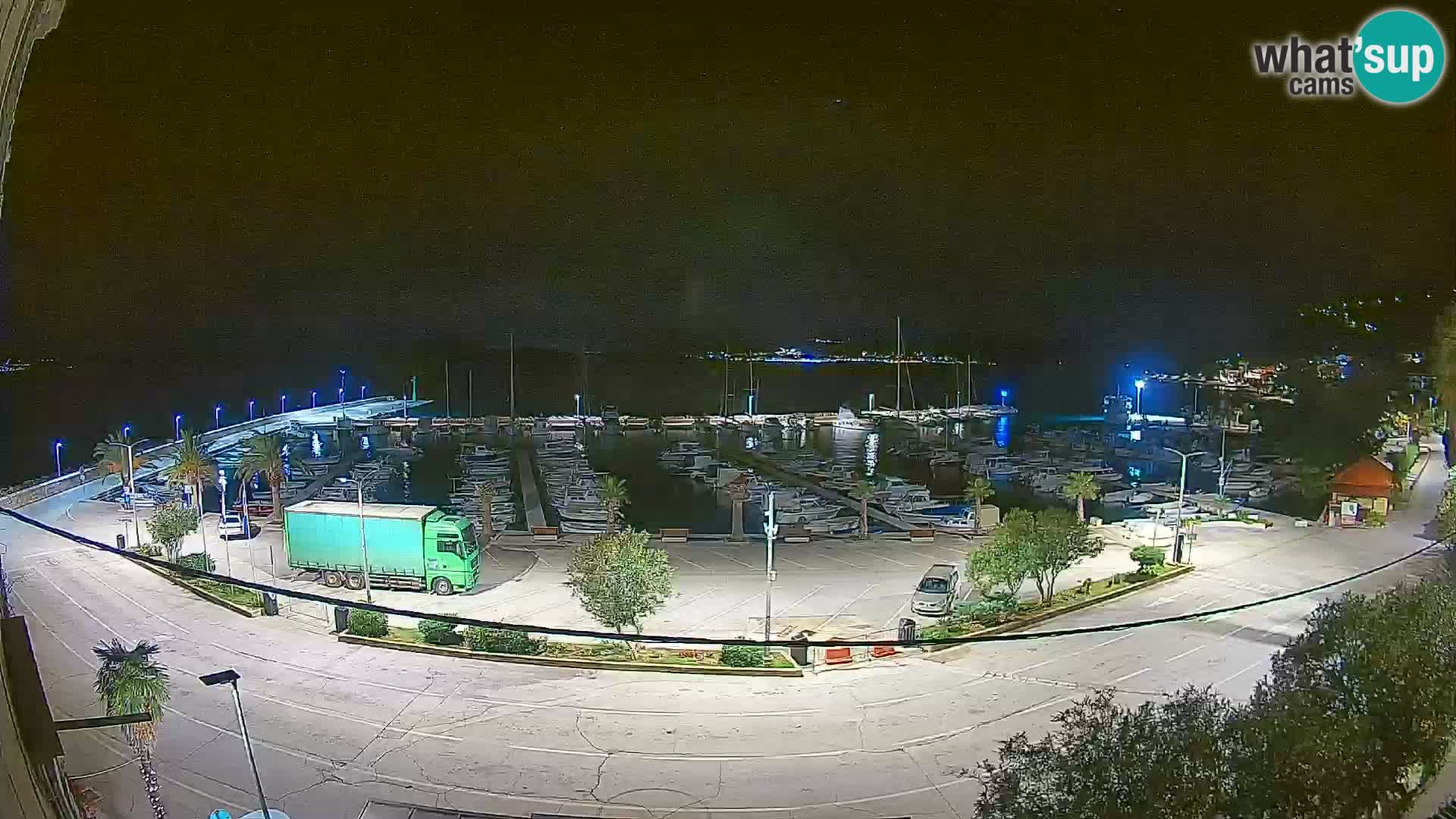 Webcam Orebić Riva – Ferry to Korčula Live