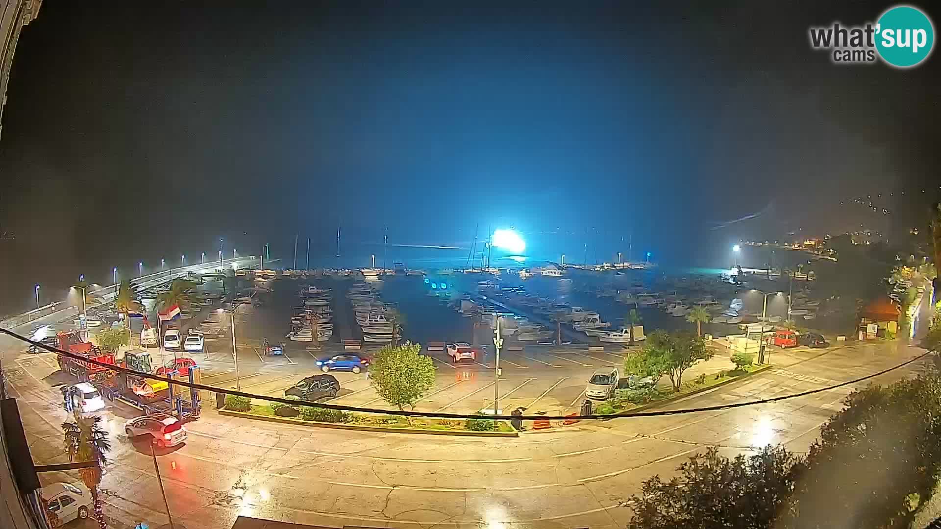 Spletna kamera Orebić Riva – Trajekt za Korčulo v živo