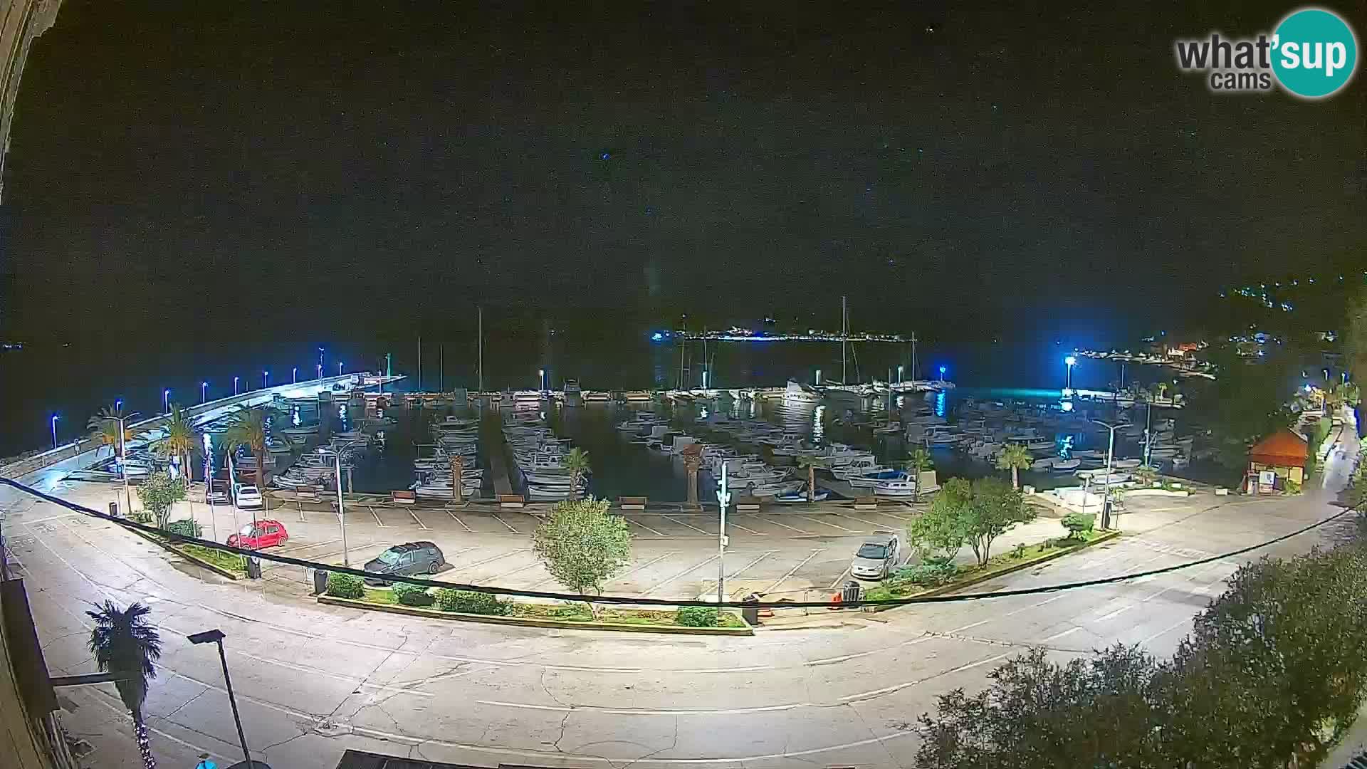 Webcam Orebić Riva – Ferry a Korčula en vivo