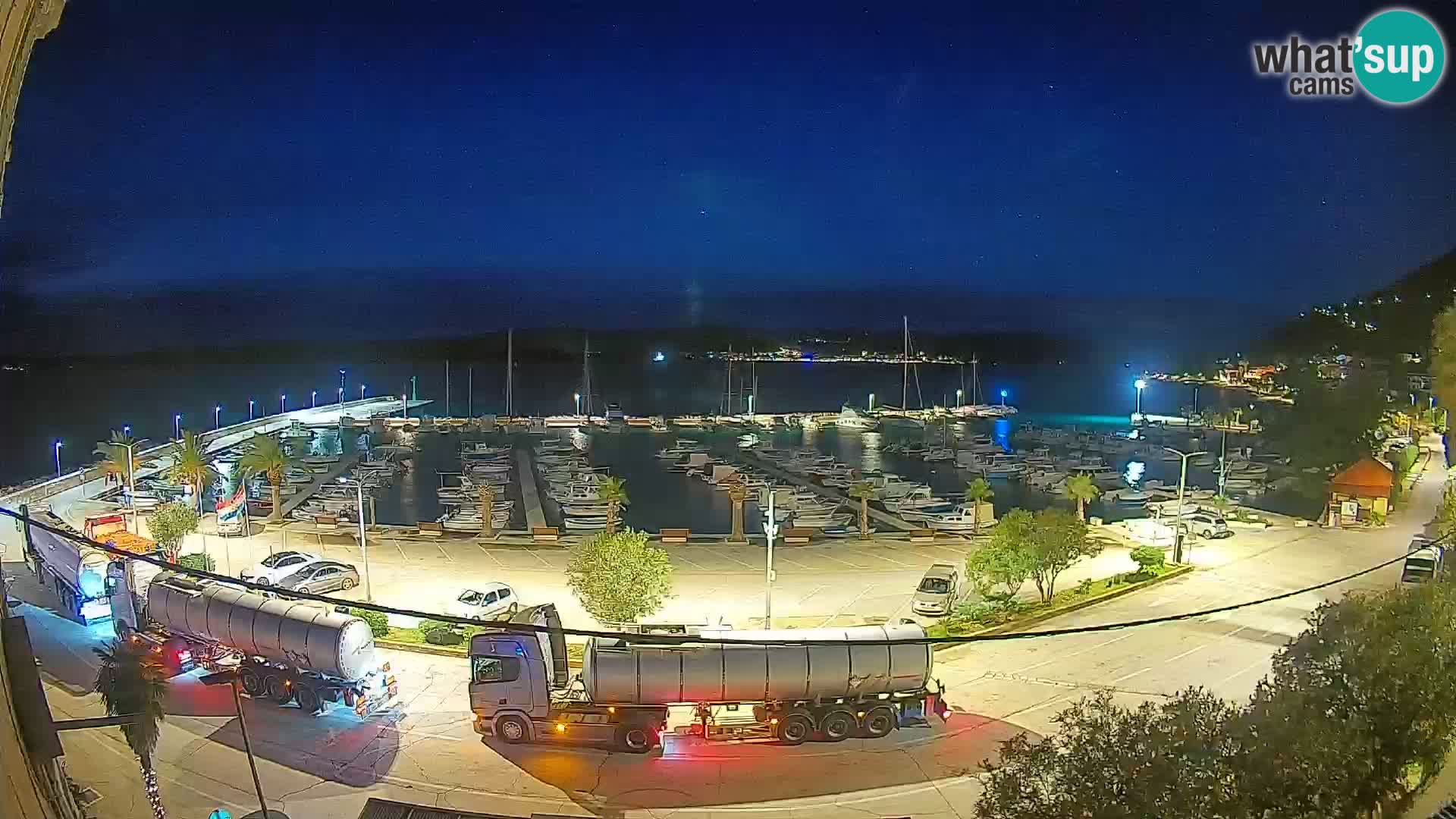 Webcam Orebić Riva – Ferry to Korčula Live
