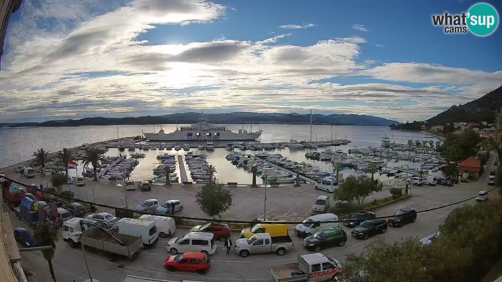 Webcam Sabbioncello Riva – Traghetto per Curzola in diretta