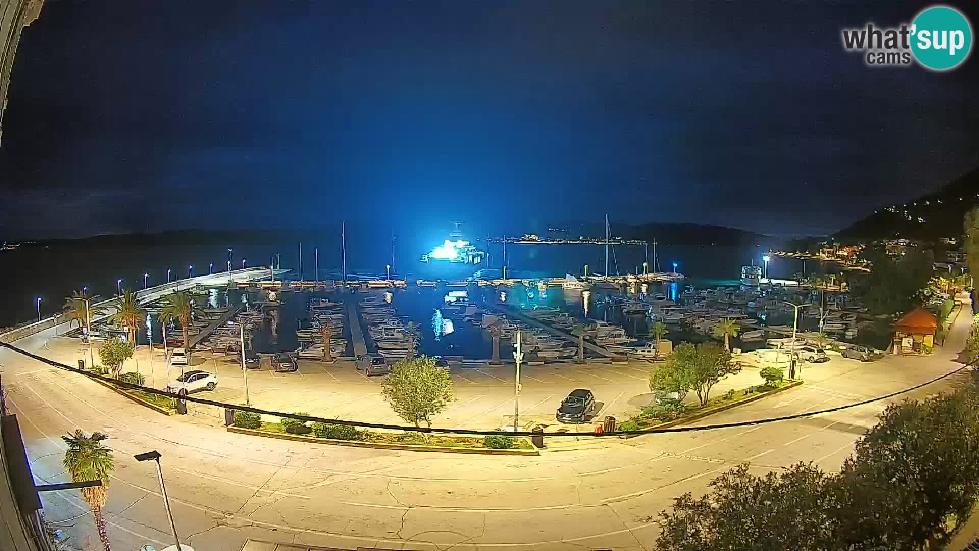 Webcam Orebić Riva – Ferry to Korčula Live