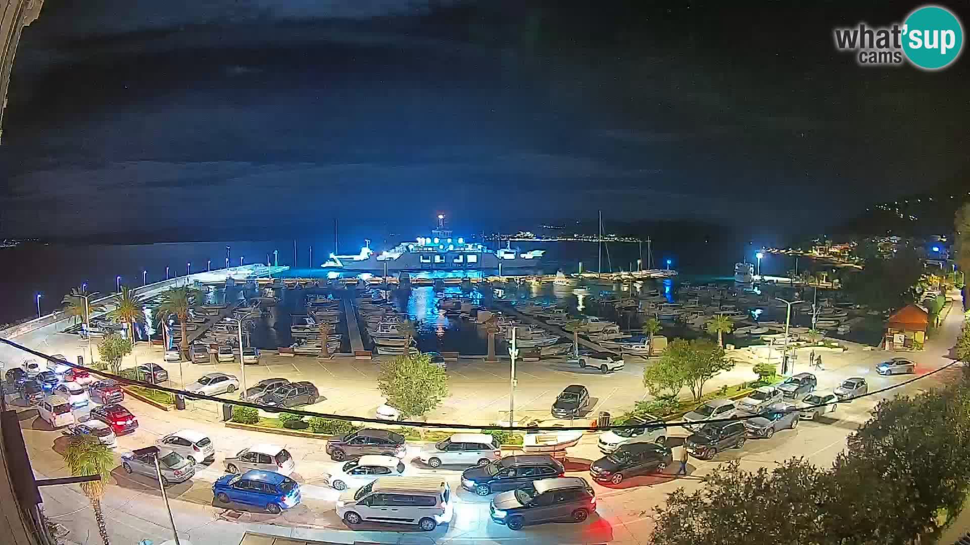 Webcam Orebić Riva – Ferry a Korčula en vivo