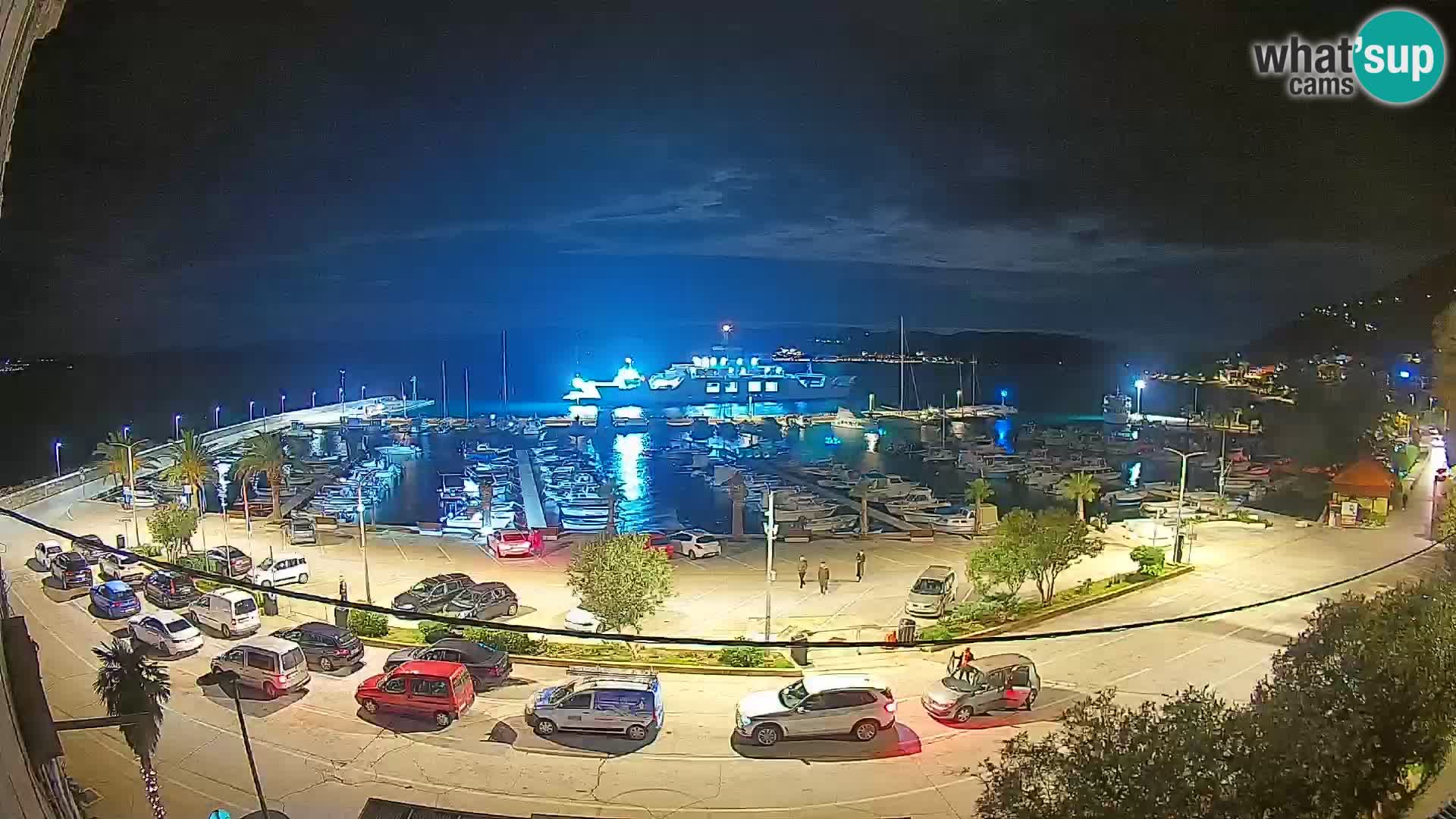 Webcam Orebić Riva – Ferry to Korčula Live