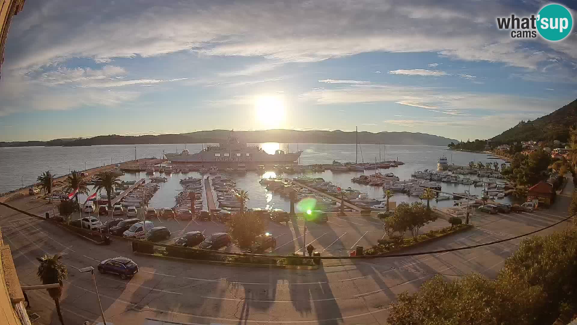 Webcam Sabbioncello Riva – Traghetto per Curzola in diretta