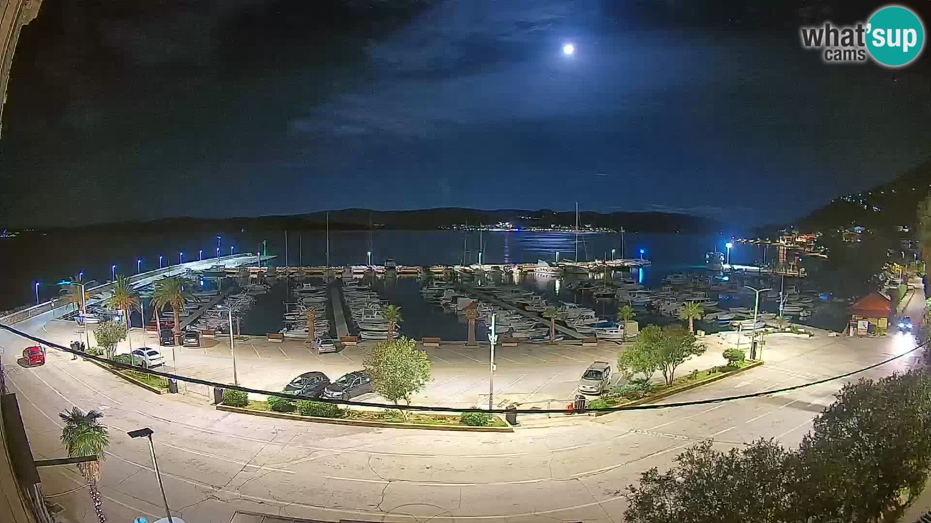 Webcam Orebić Riva – Ferry a Korčula en vivo