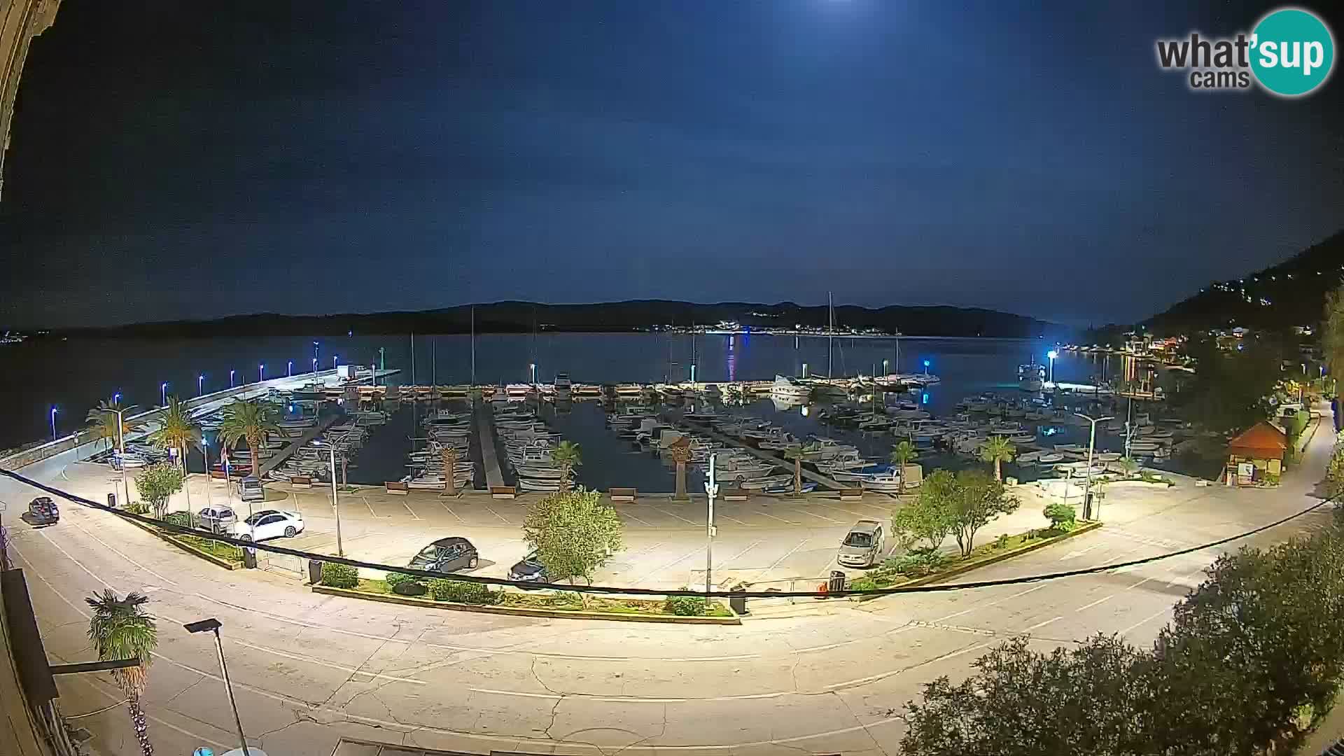Webcam Orebić Riva – Ferry a Korčula en vivo