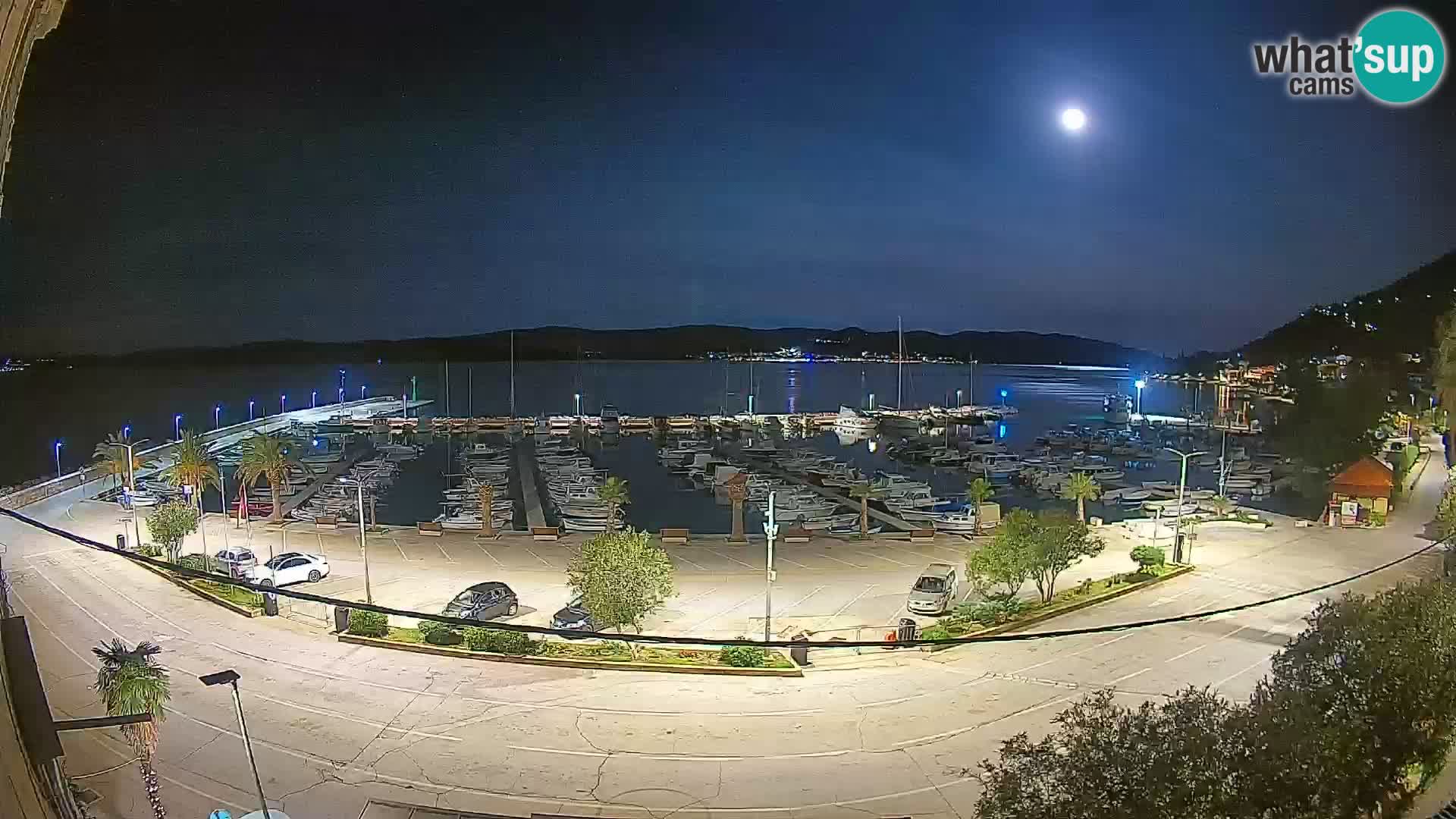 Web kamera Orebić Riva – Trajekt za Korčulu uživo