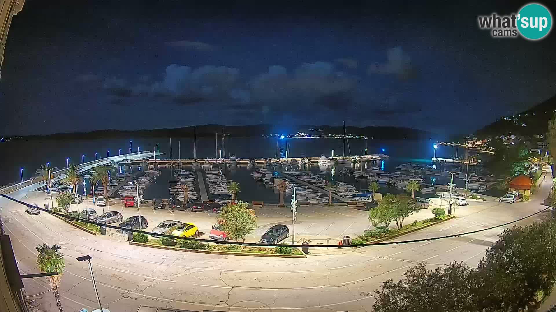 Webcam Orebić Riva – Ferry to Korčula Live