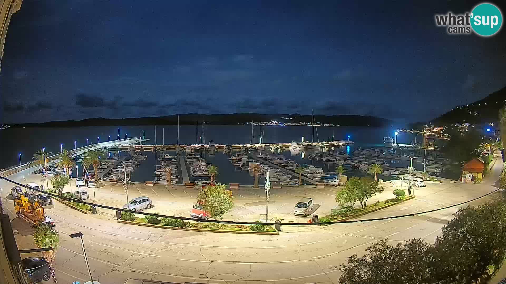 Webcam Orebić Uferpromenade – Fähre nach Korčula Live