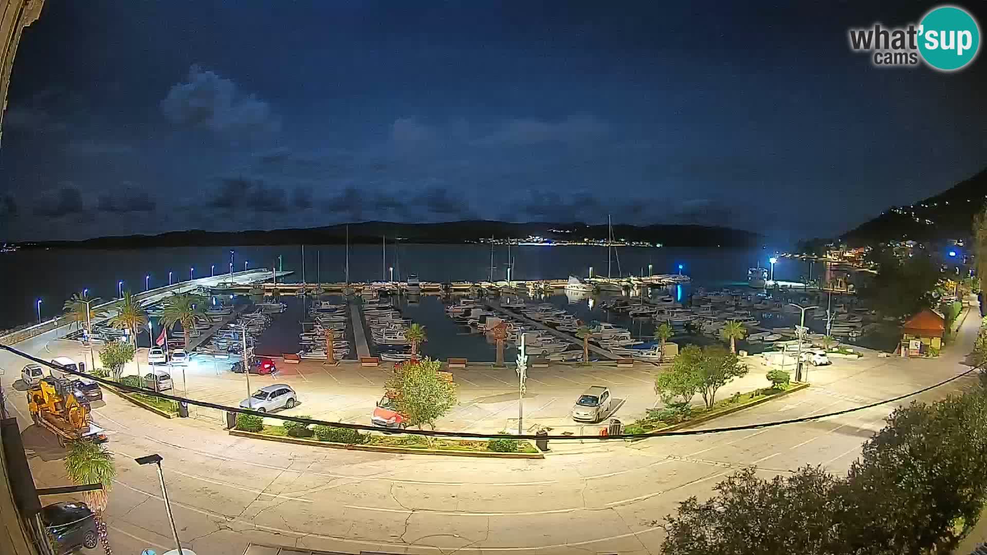 Webcam Orebić Uferpromenade – Fähre nach Korčula Live