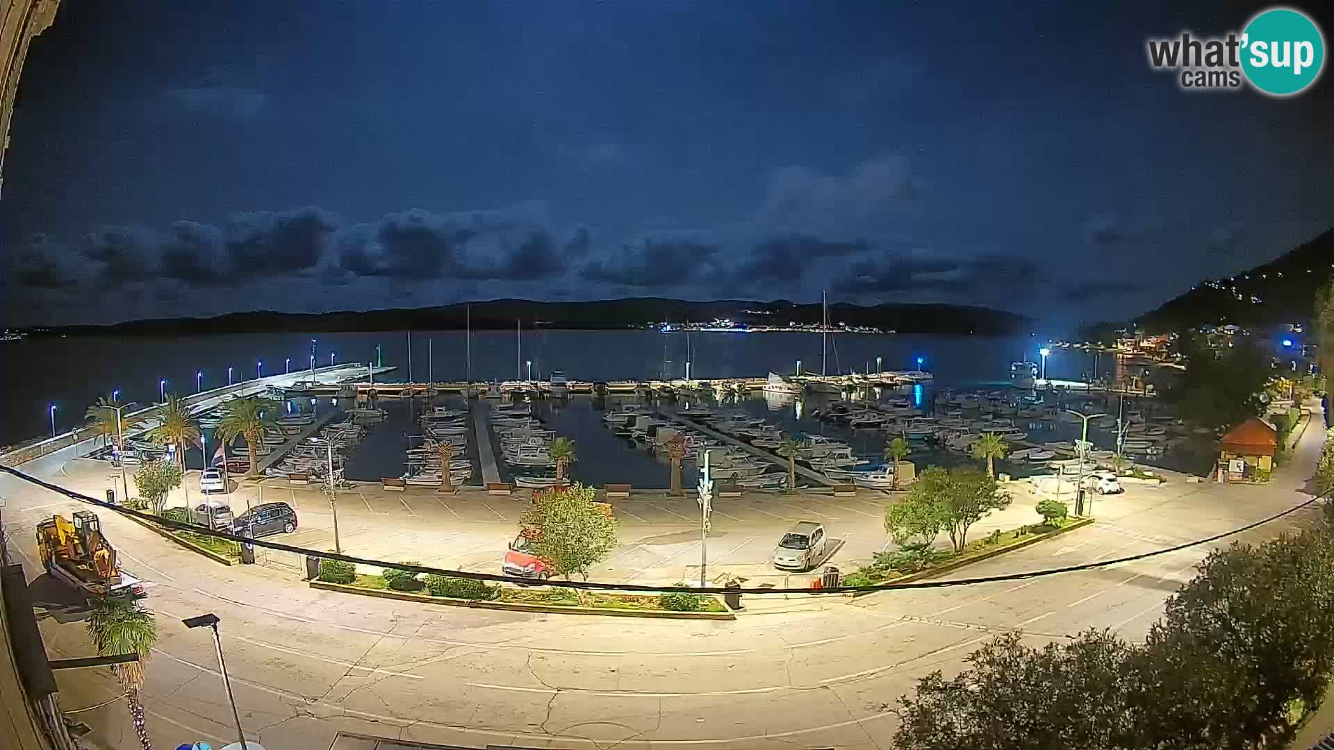 Webcam Orebić Riva – Ferry a Korčula en vivo