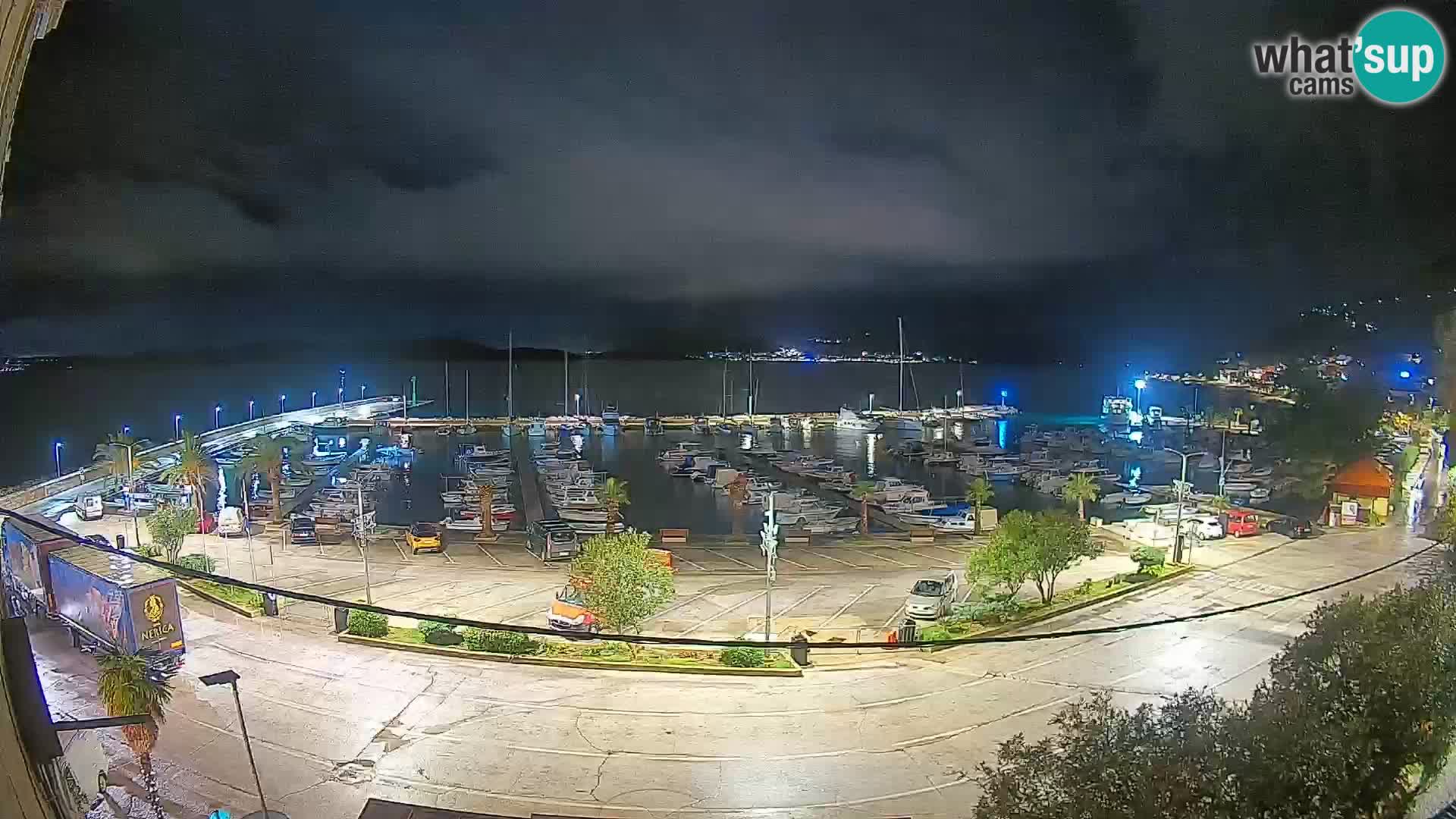Webcam Orebić Riva – Ferry to Korčula Live