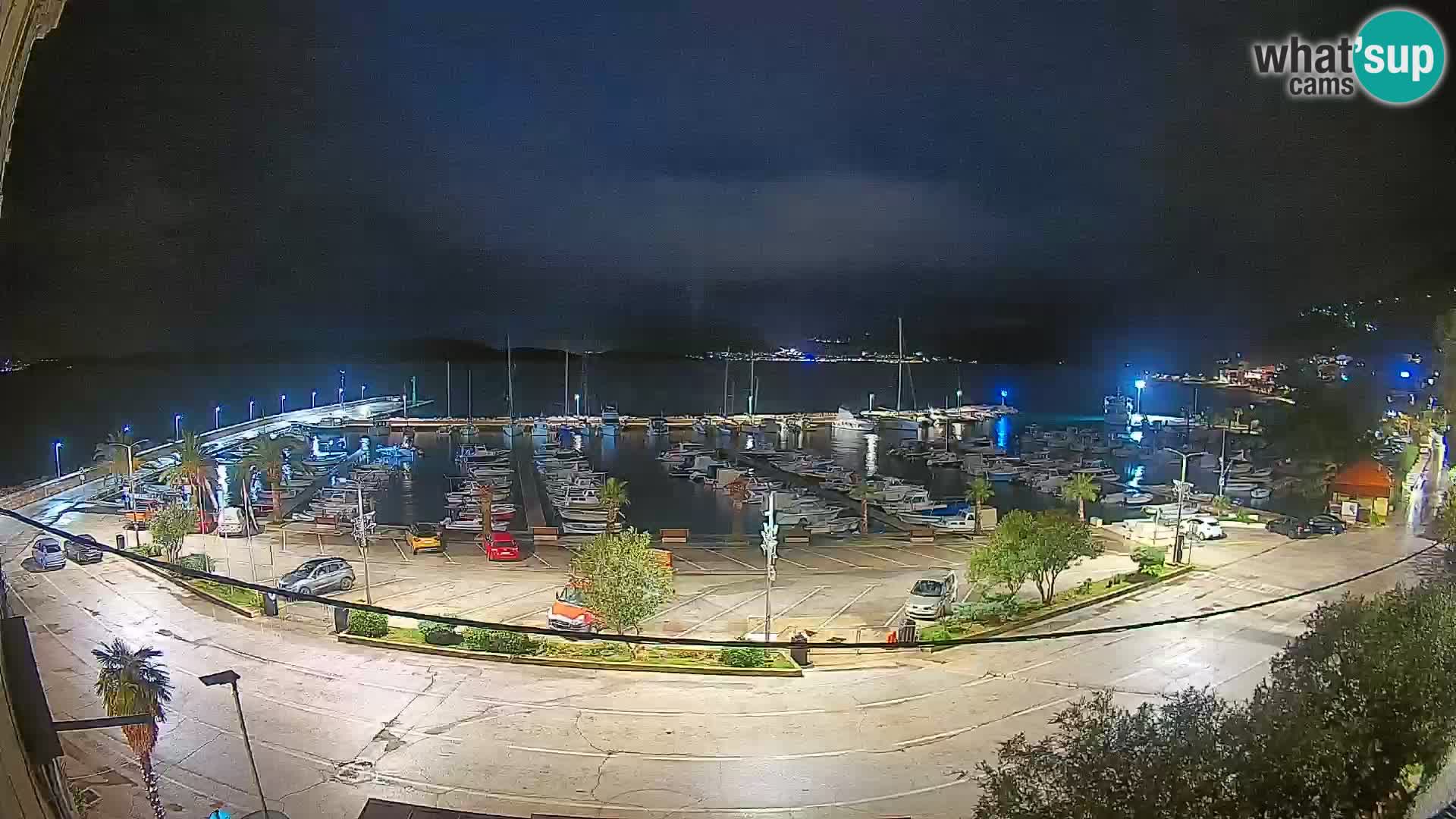 Webcam Orebić Riva – Ferry to Korčula Live