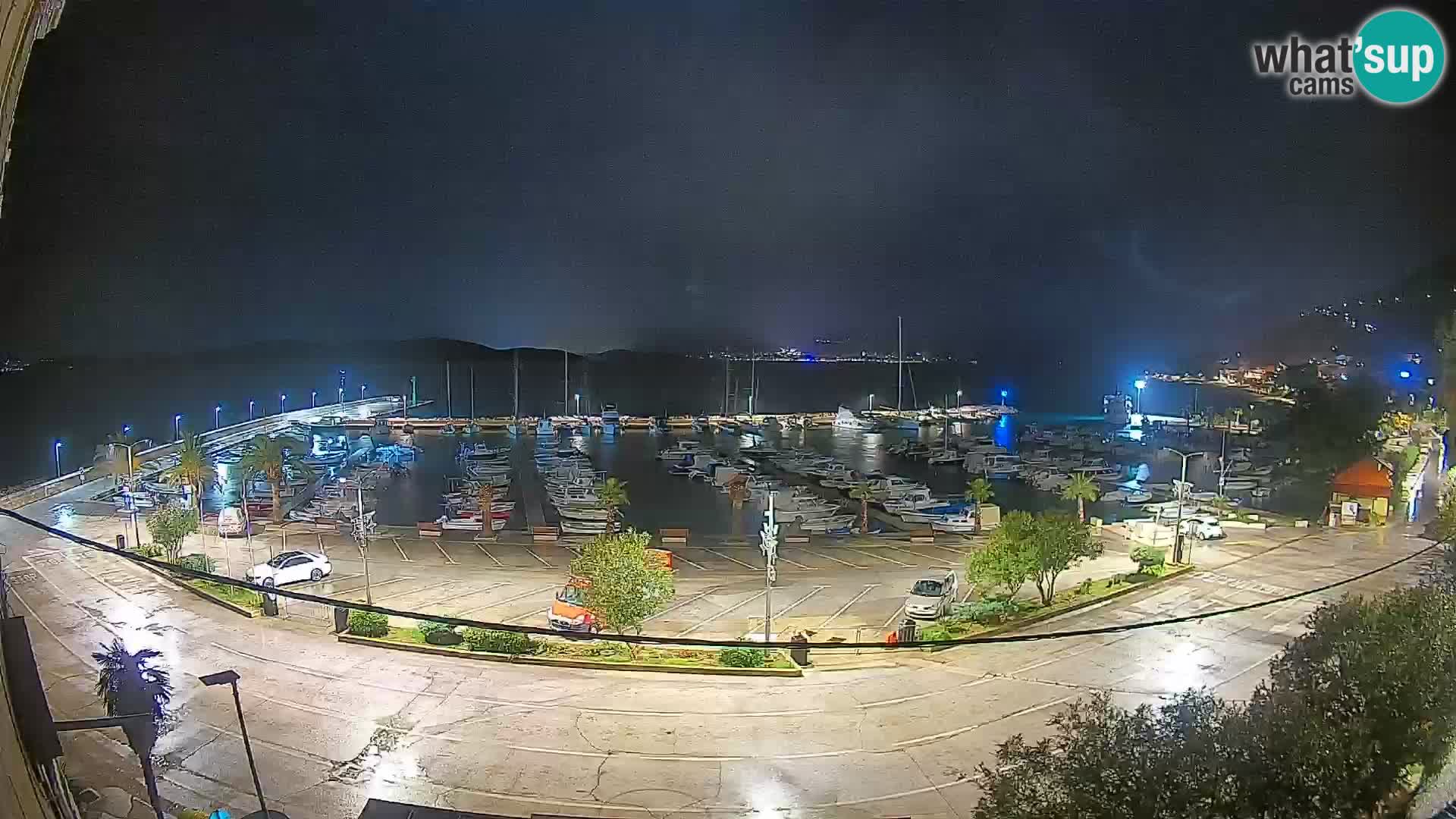 Webcam Orebić Riva – Ferry a Korčula en vivo