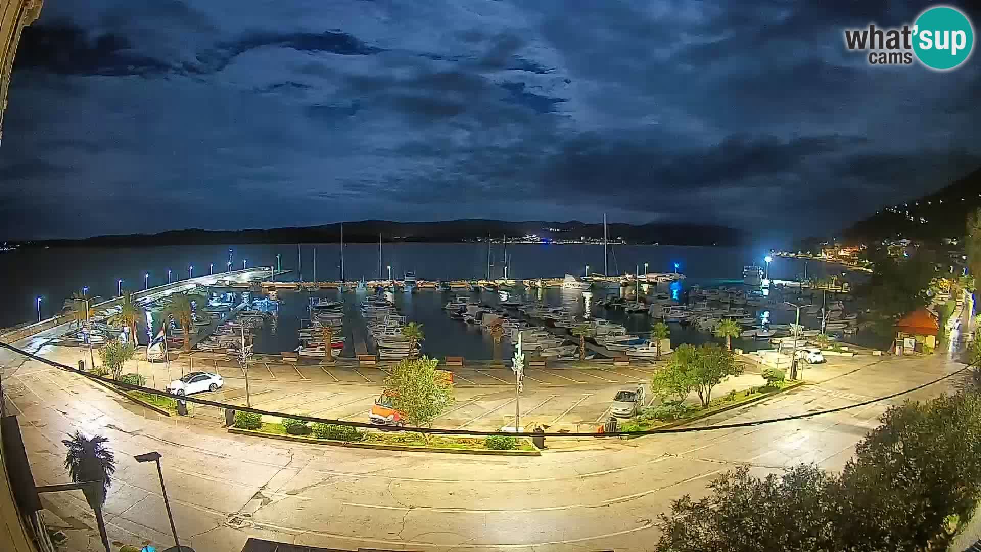 Webcam Orebić Riva – Ferry to Korčula Live