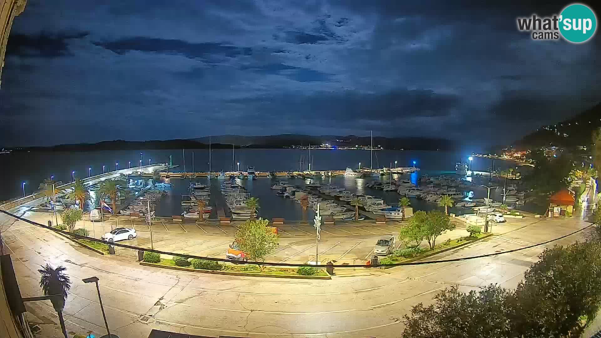 Webcam Orebić Riva – Ferry to Korčula Live