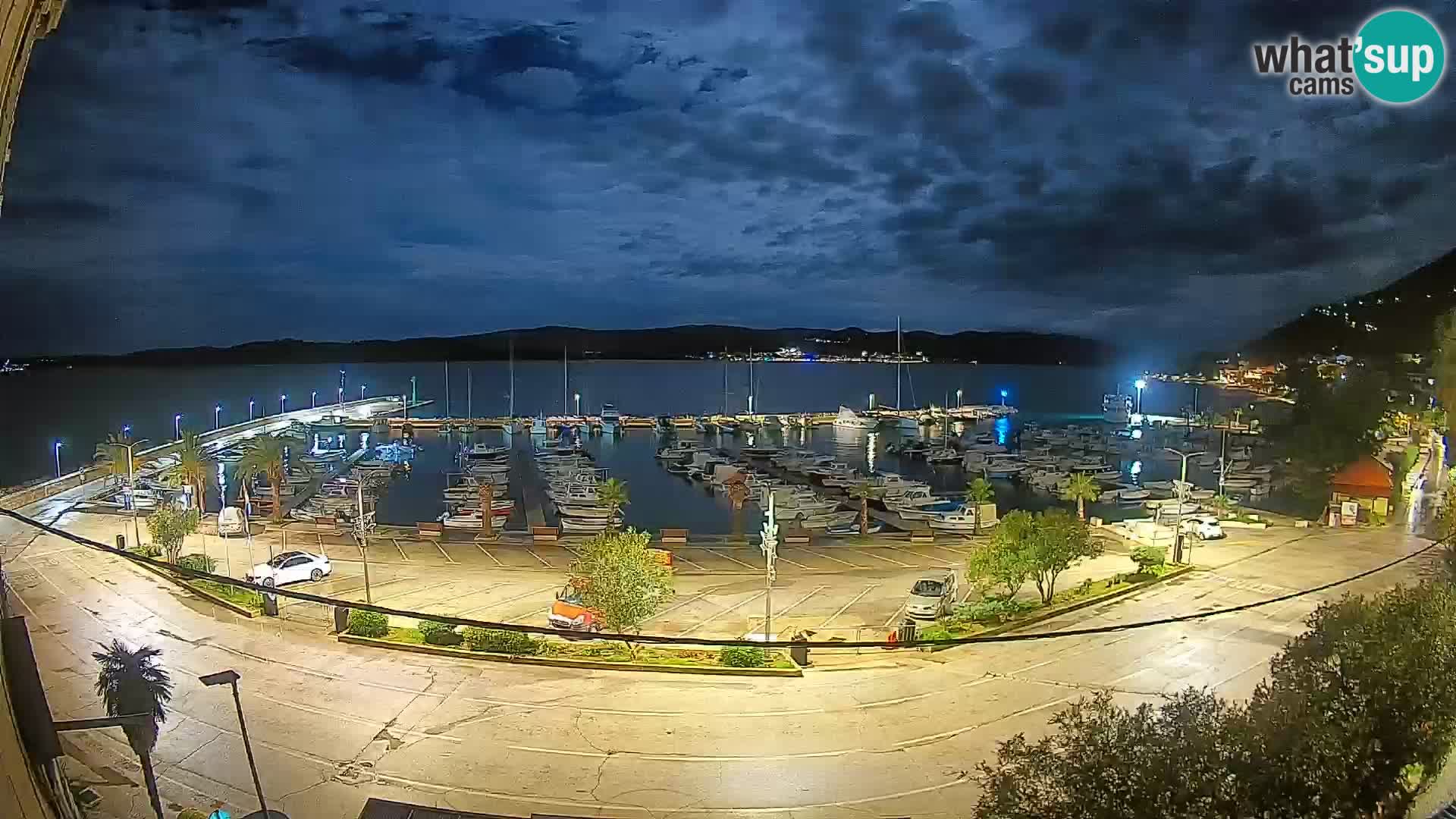 Webcam Orebić Riva – Ferry a Korčula en vivo