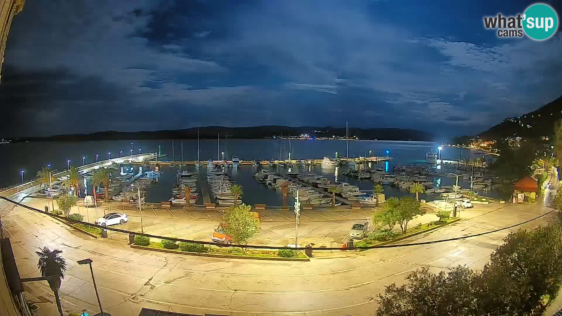 Webcam Orebić Riva – Ferry to Korčula Live