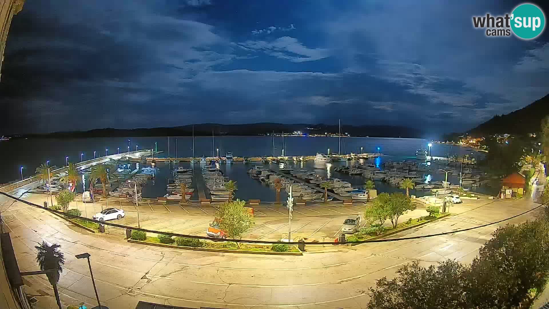 Webcam Orebić Riva – Ferry vers Korčula en direct