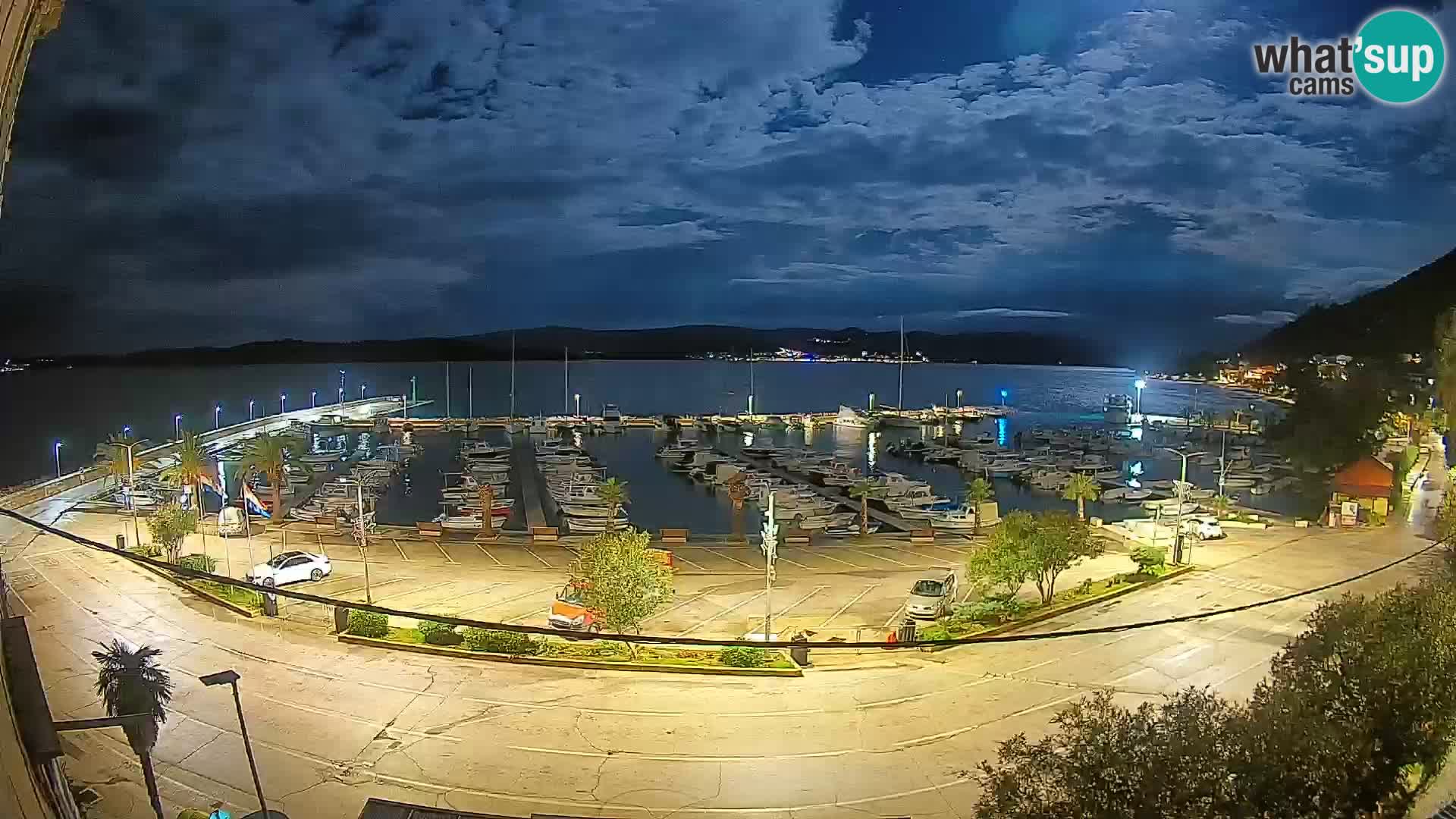 Webcam Orebić Uferpromenade – Fähre nach Korčula Live