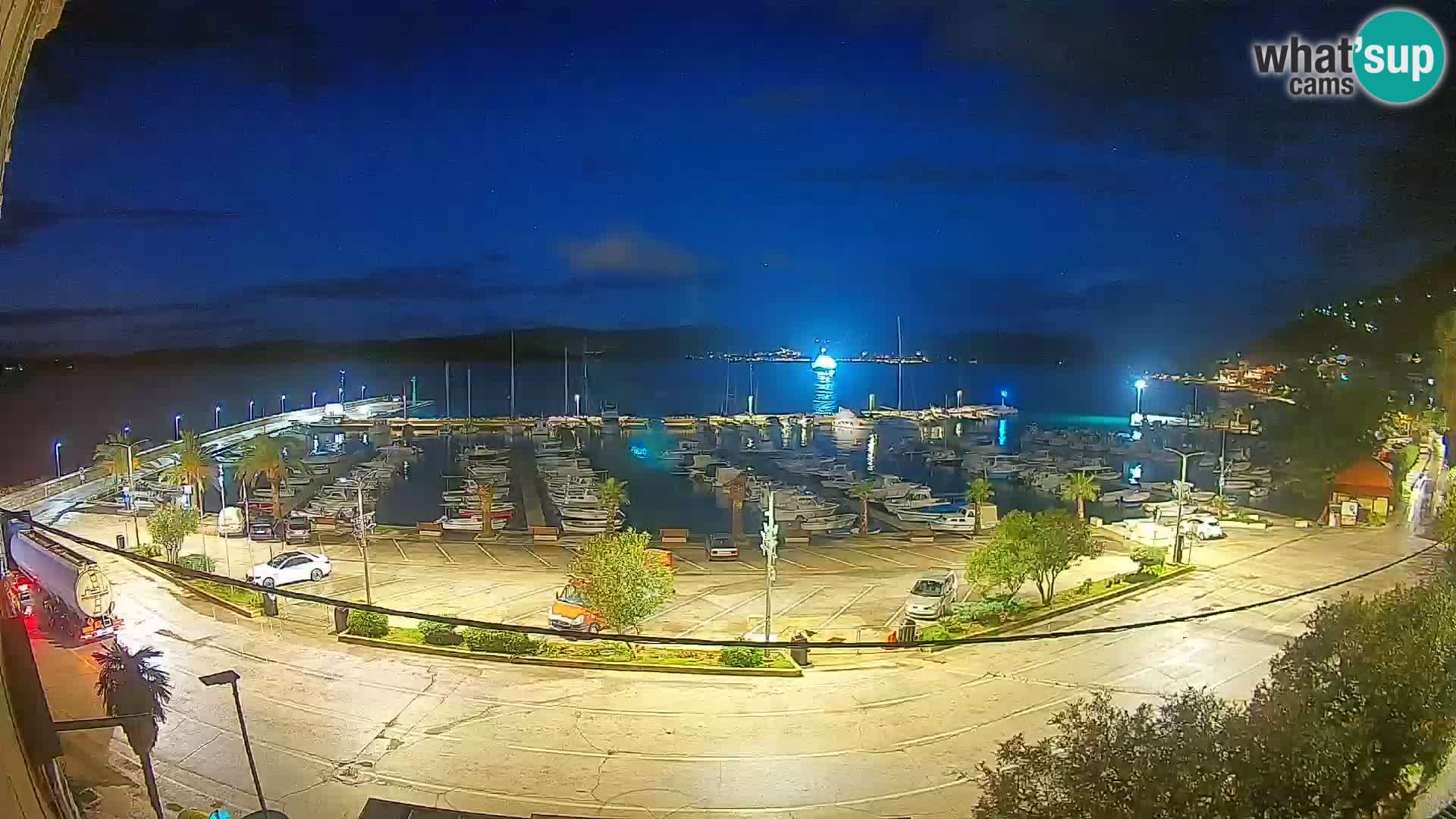 Webcam Orebić Riva – Ferry to Korčula Live
