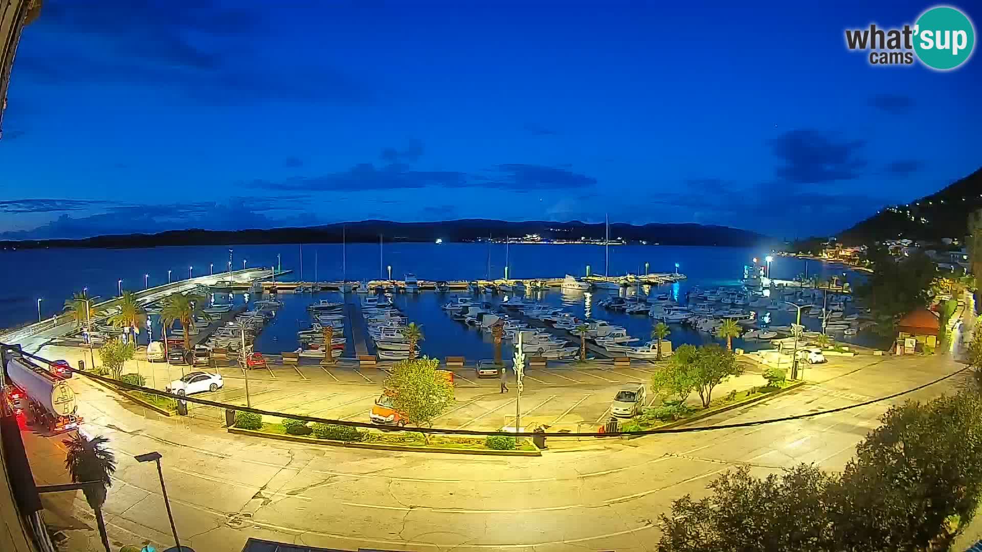 Webcam Orebić Riva – Ferry to Korčula Live