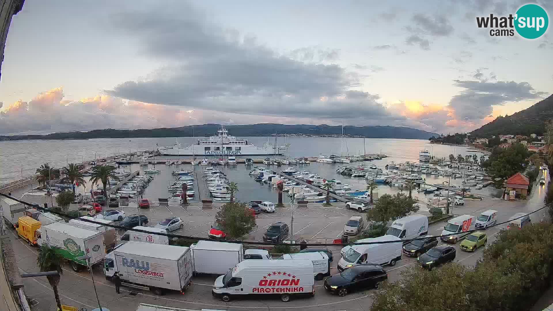 Webcam Sabbioncello Riva – Traghetto per Curzola in diretta