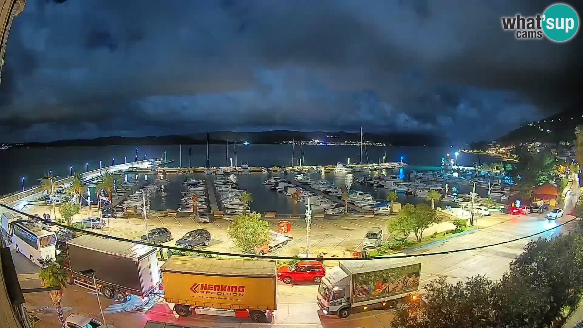 Webcam Orebić Riva – Ferry vers Korčula en direct
