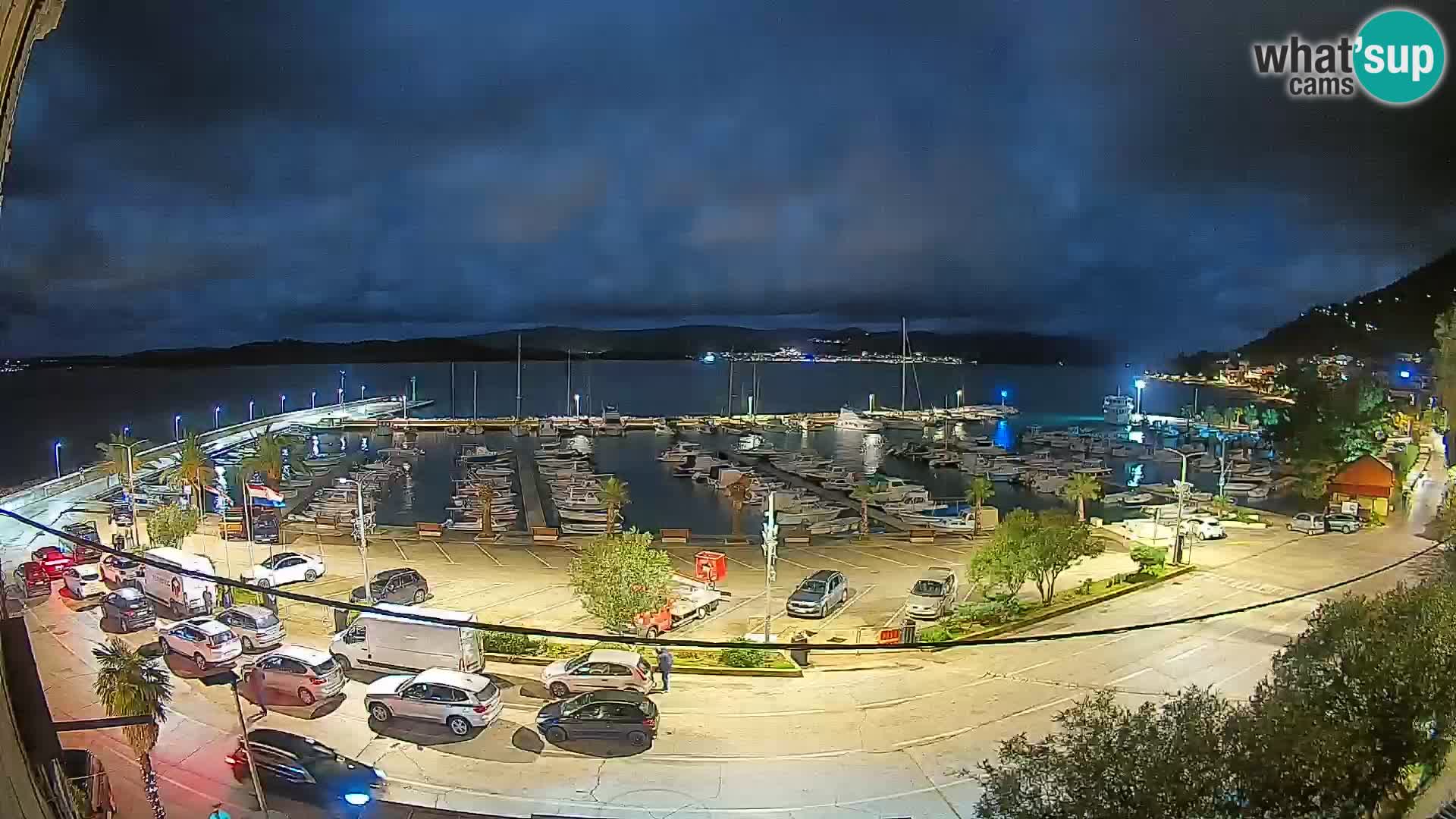 Webcam Orebić Riva – Ferry a Korčula en vivo