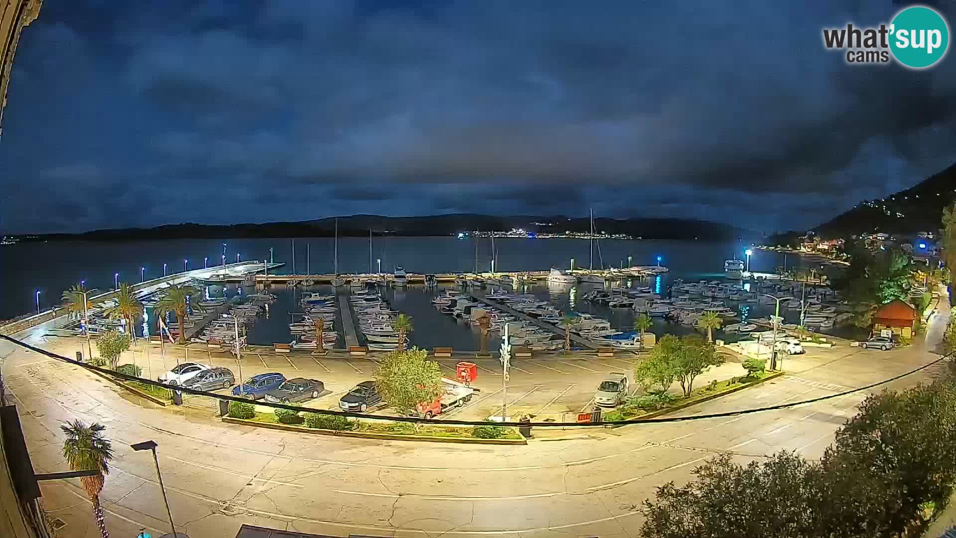 Webcam Orebić Uferpromenade – Fähre nach Korčula Live
