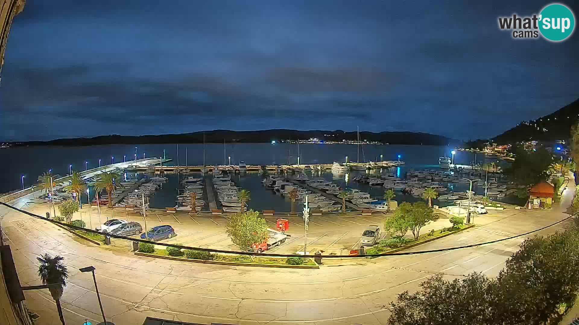 Webcam Orebić Riva – Ferry to Korčula Live