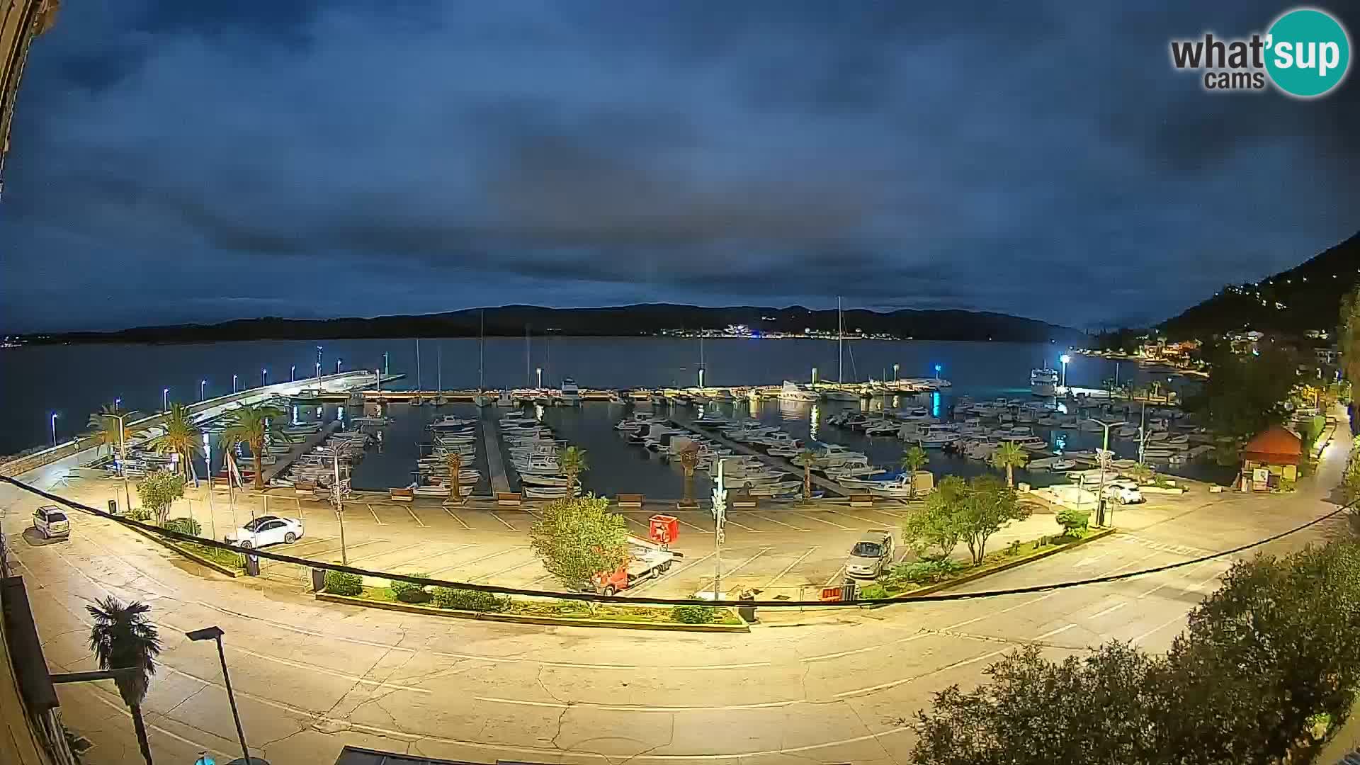 Webcam Orebić Riva – Ferry to Korčula Live