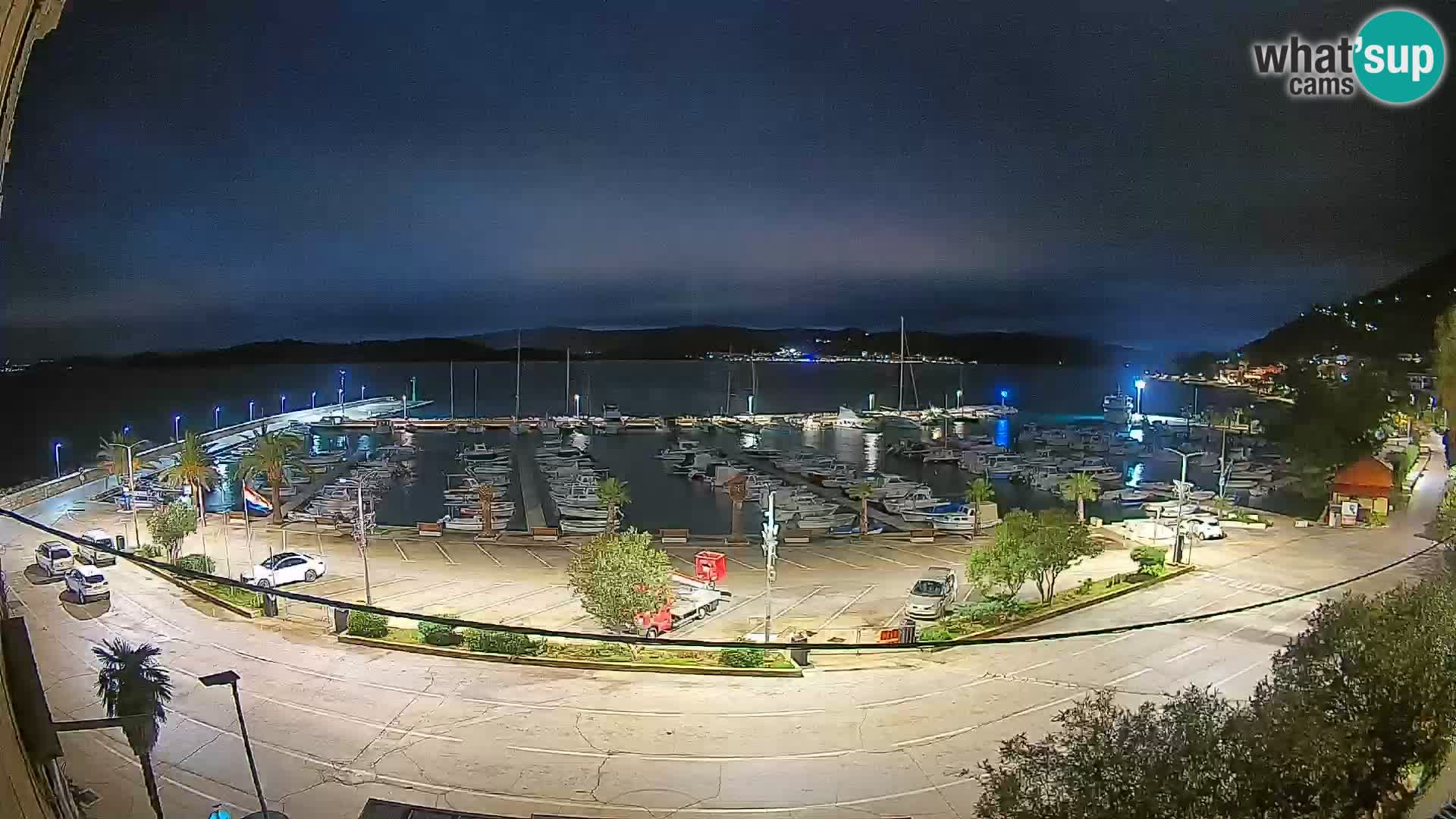 Webcam Orebić Riva – Ferry to Korčula Live