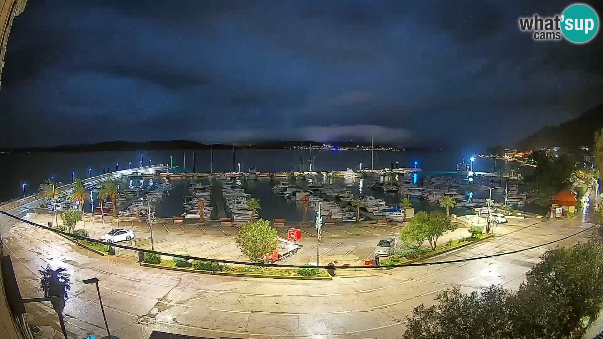 Webcam Orebić Riva – Ferry a Korčula en vivo