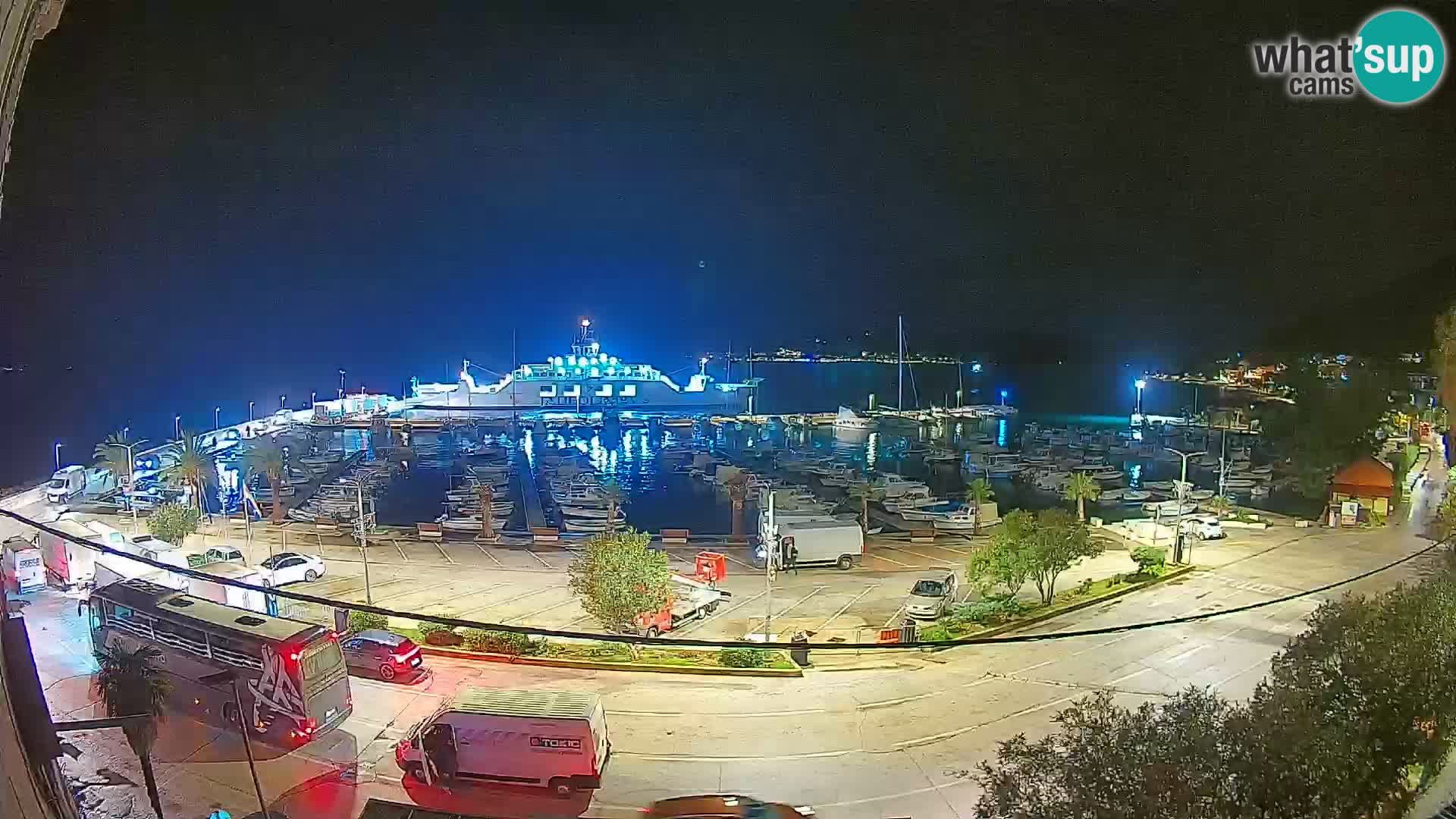 Webcam Orebić Riva – Ferry to Korčula Live