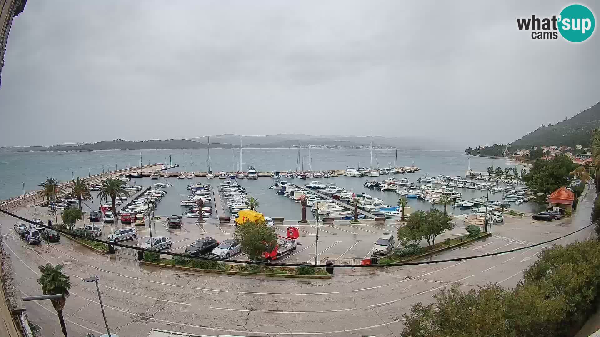 Webcam Orebić Riva – Ferry vers Korčula en direct