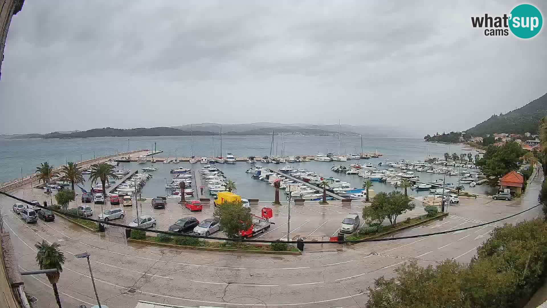 Webcam Orebić Riva – Ferry vers Korčula en direct
