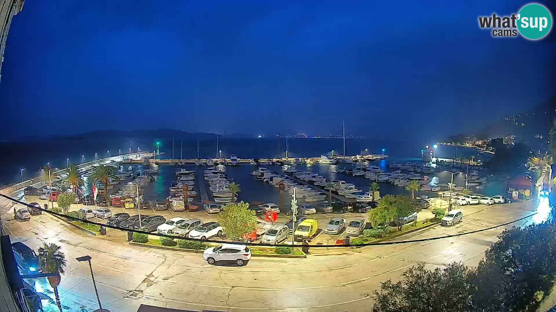 Webcam Orebić Uferpromenade – Fähre nach Korčula Live