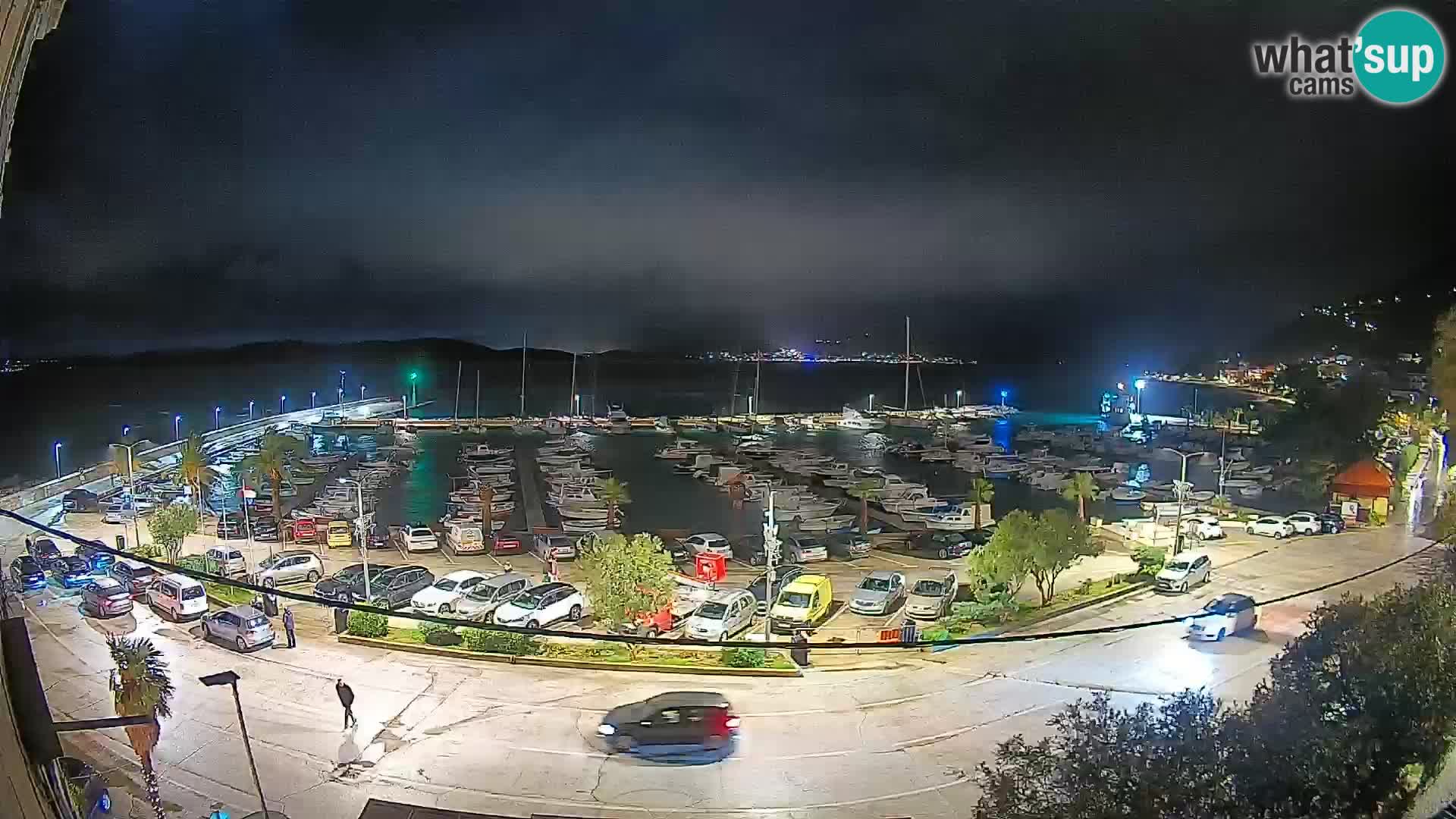 Spletna kamera Orebić Riva – Trajekt za Korčulo v živo